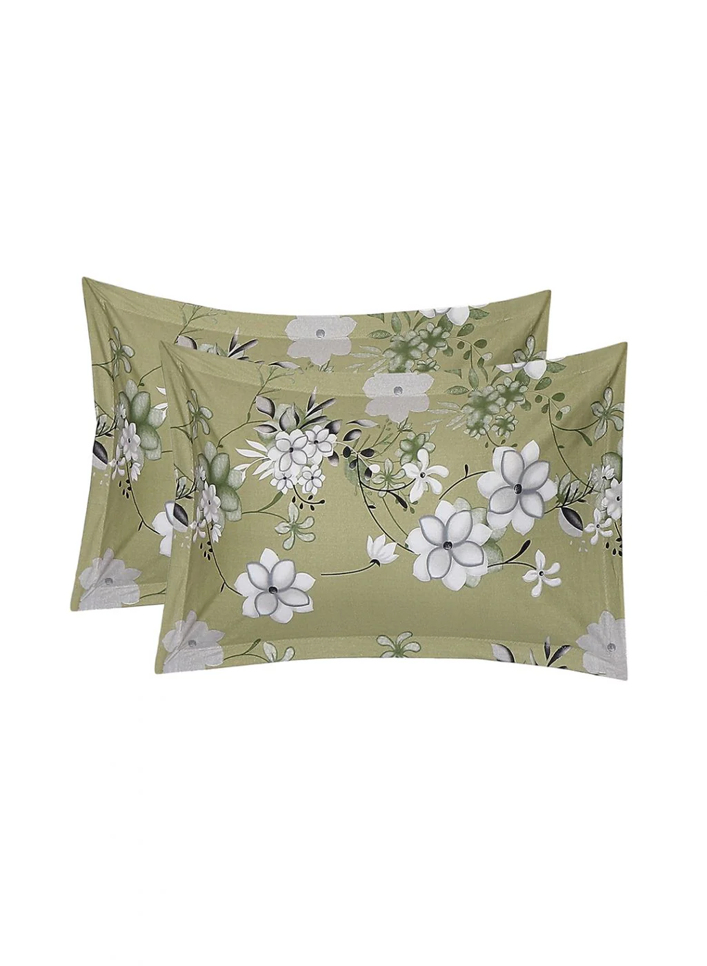 180TC Pure Cotton King Bedsheet with 2 Pillow Covers - Image 7