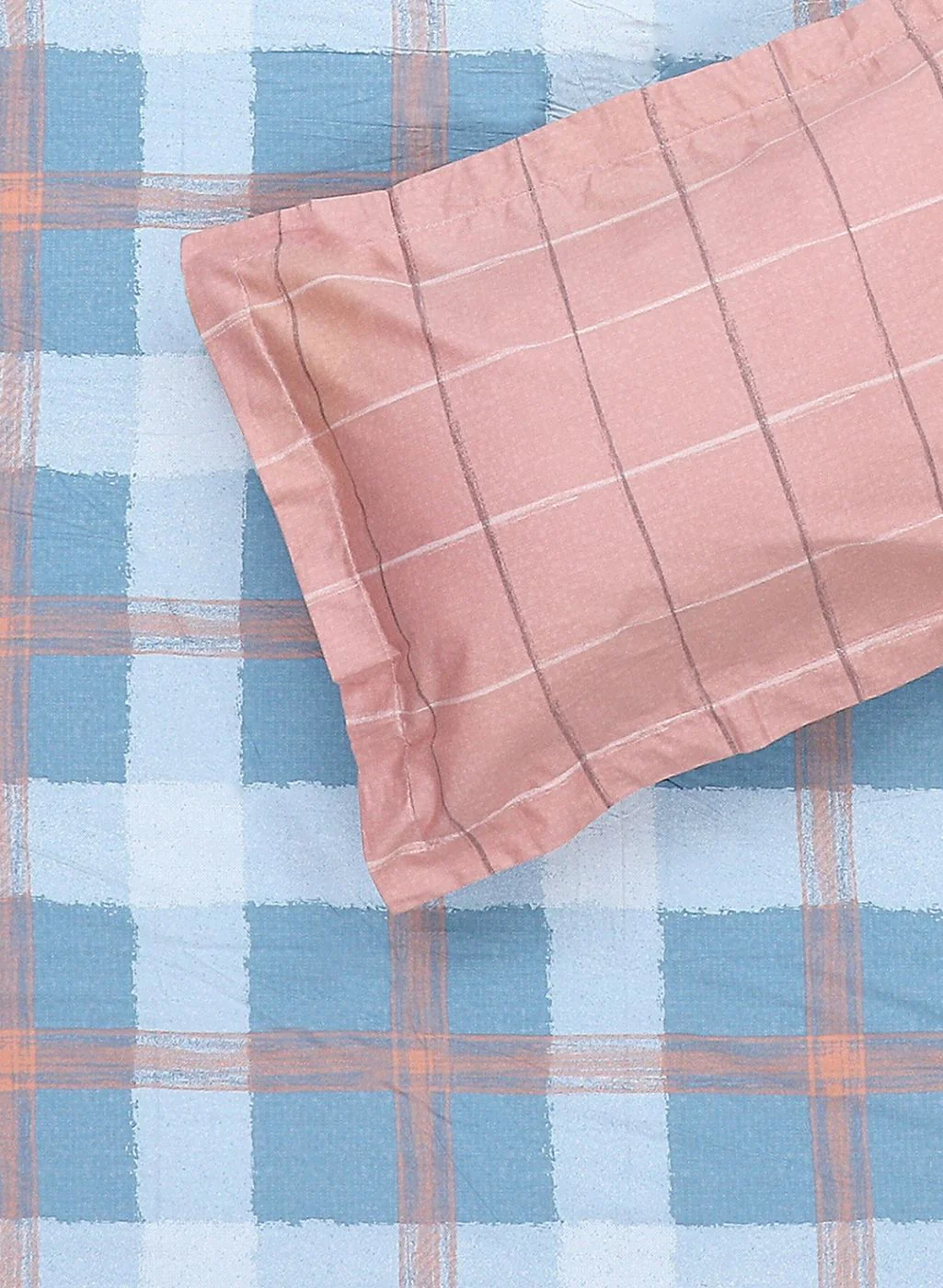 200TC Pure Cotton King Bedsheet with 2 Pillow Covers - Image 5
