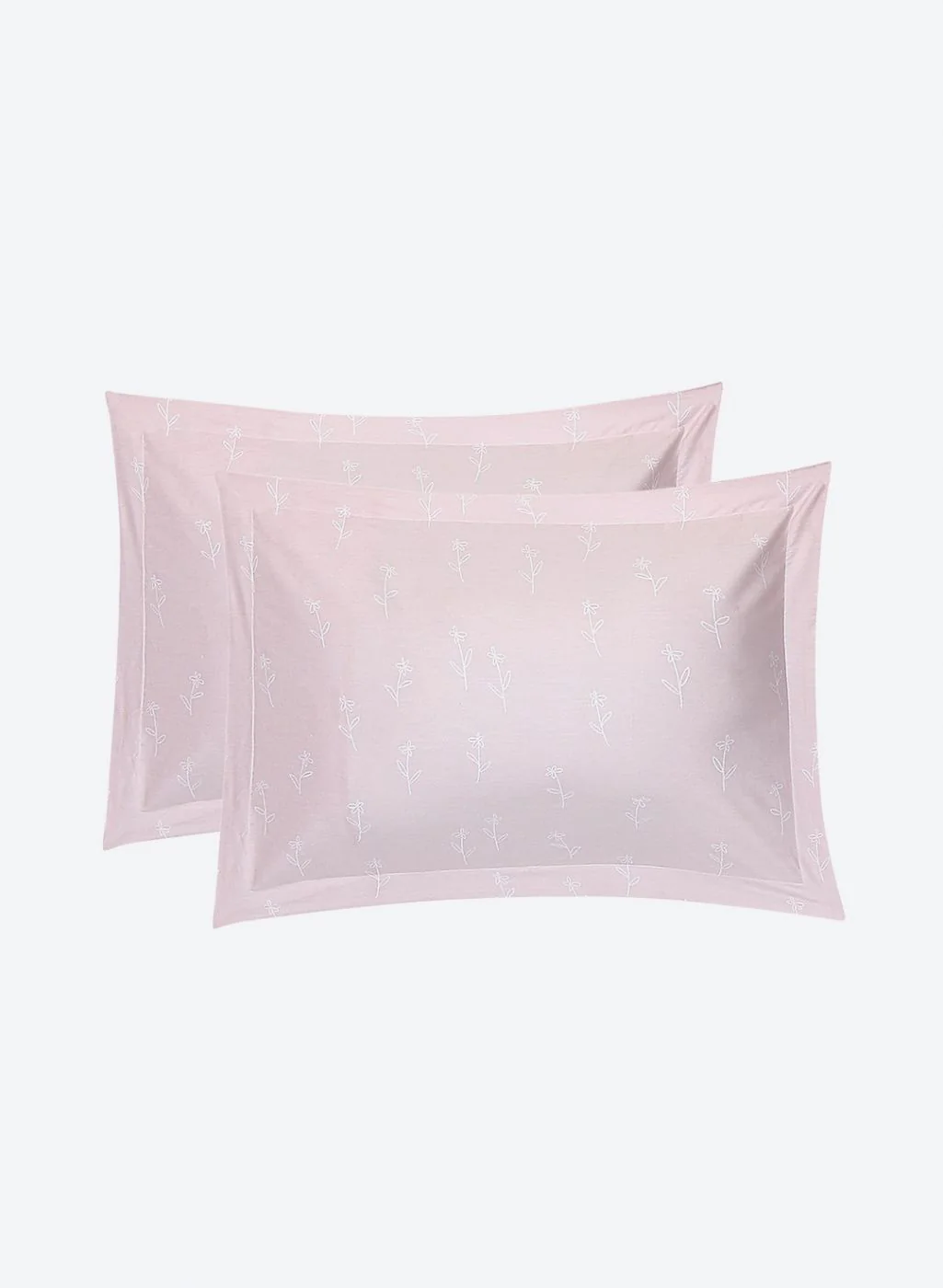 200TC Pure Cotton Queen Bedsheet with 2 Pillow Covers - Image 7