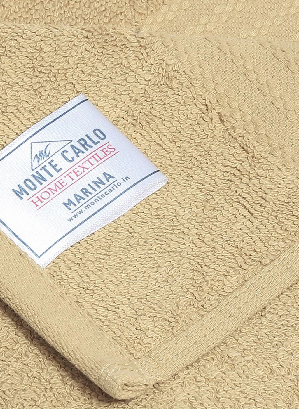 Beige Cotton 400 GSM Bath Towel - Image 3