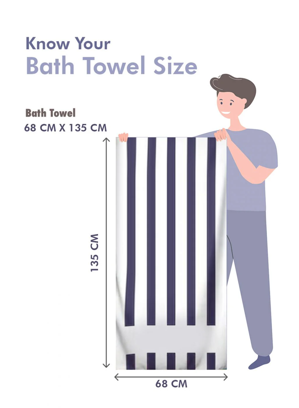 Beige Cotton 400 GSM Bath Towel - Image 6