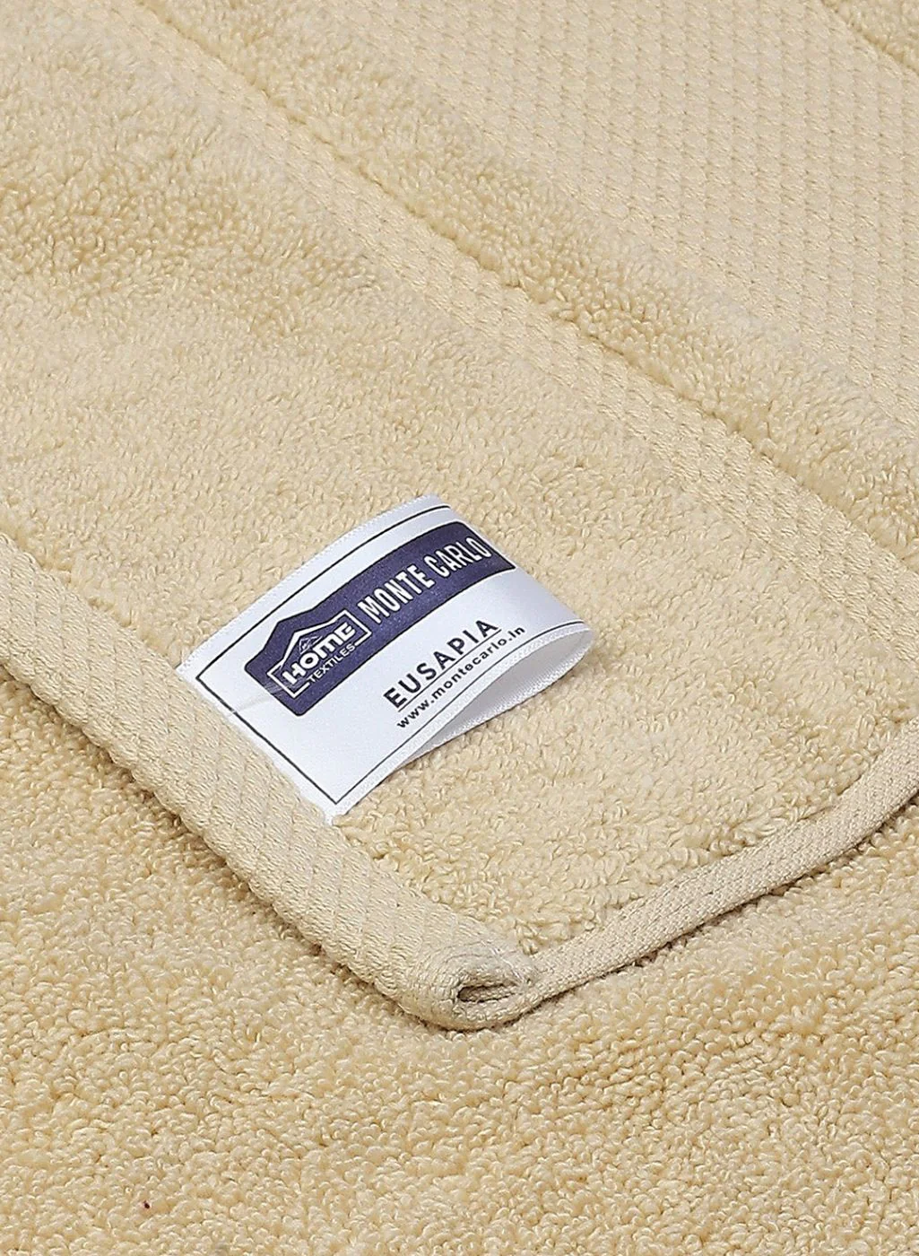 Beige Cotton 625 GSM Bath Towel - Image 3