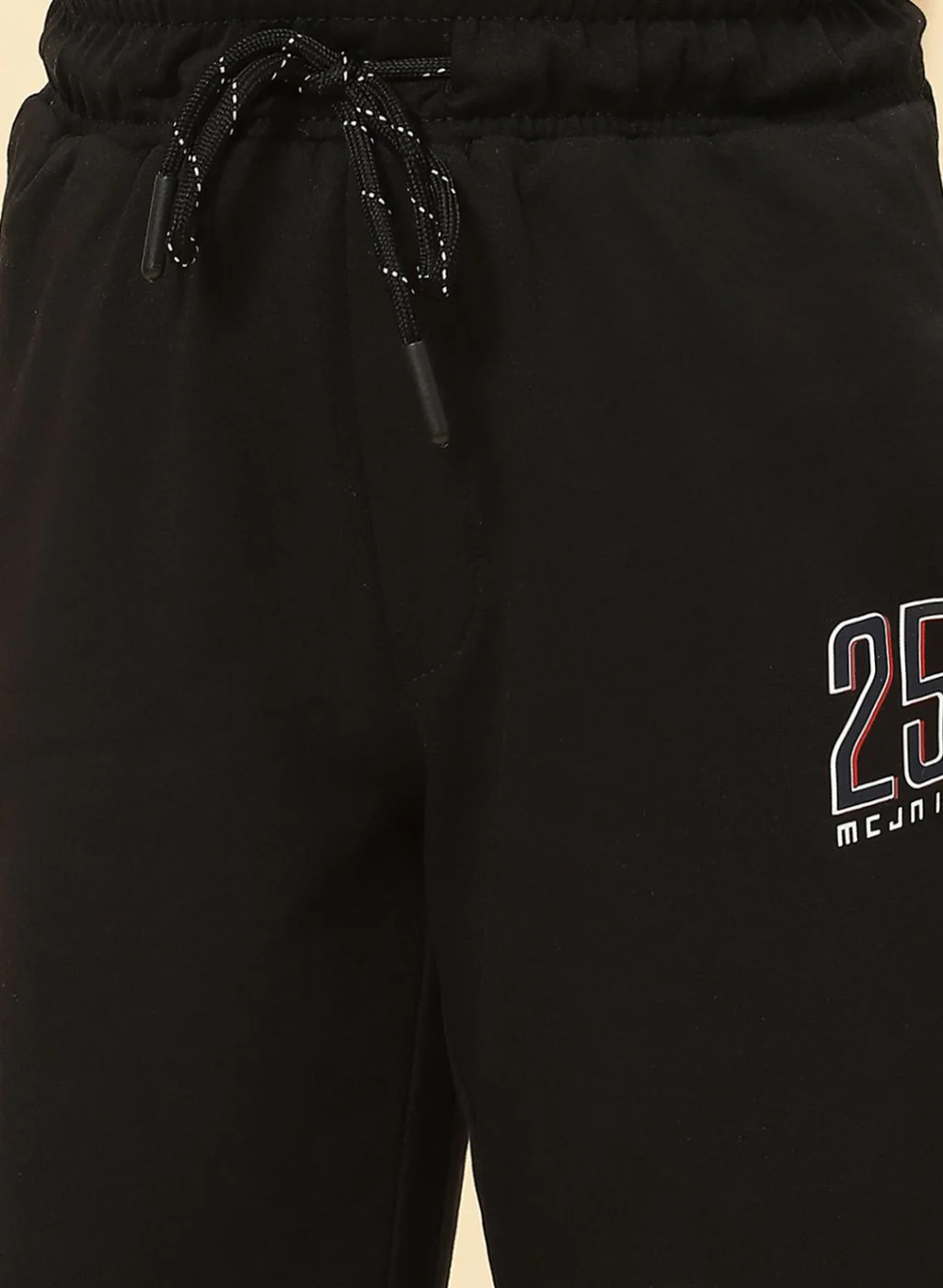 Boys Black Regular Fit Lower - Image 6
