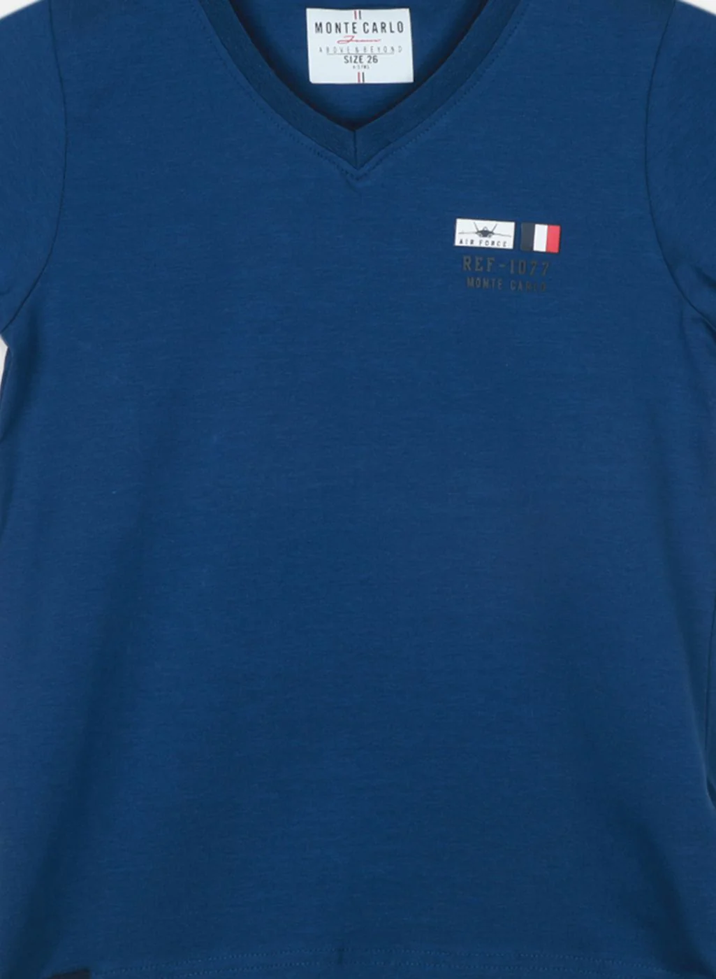 Boys Blue Printed T-Shirt - Image 3