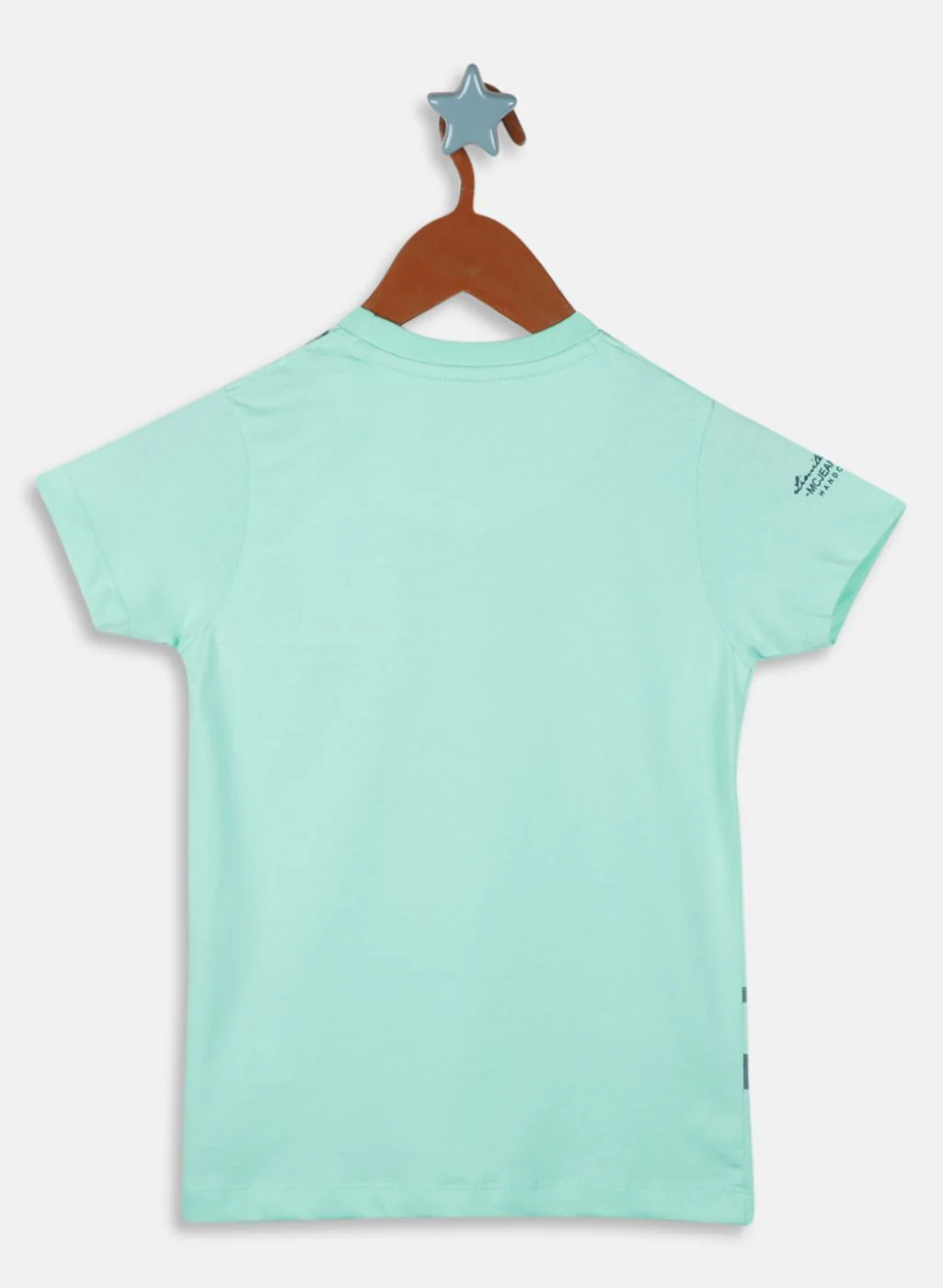 Boys Blue Printed T-Shirt - Image 2
