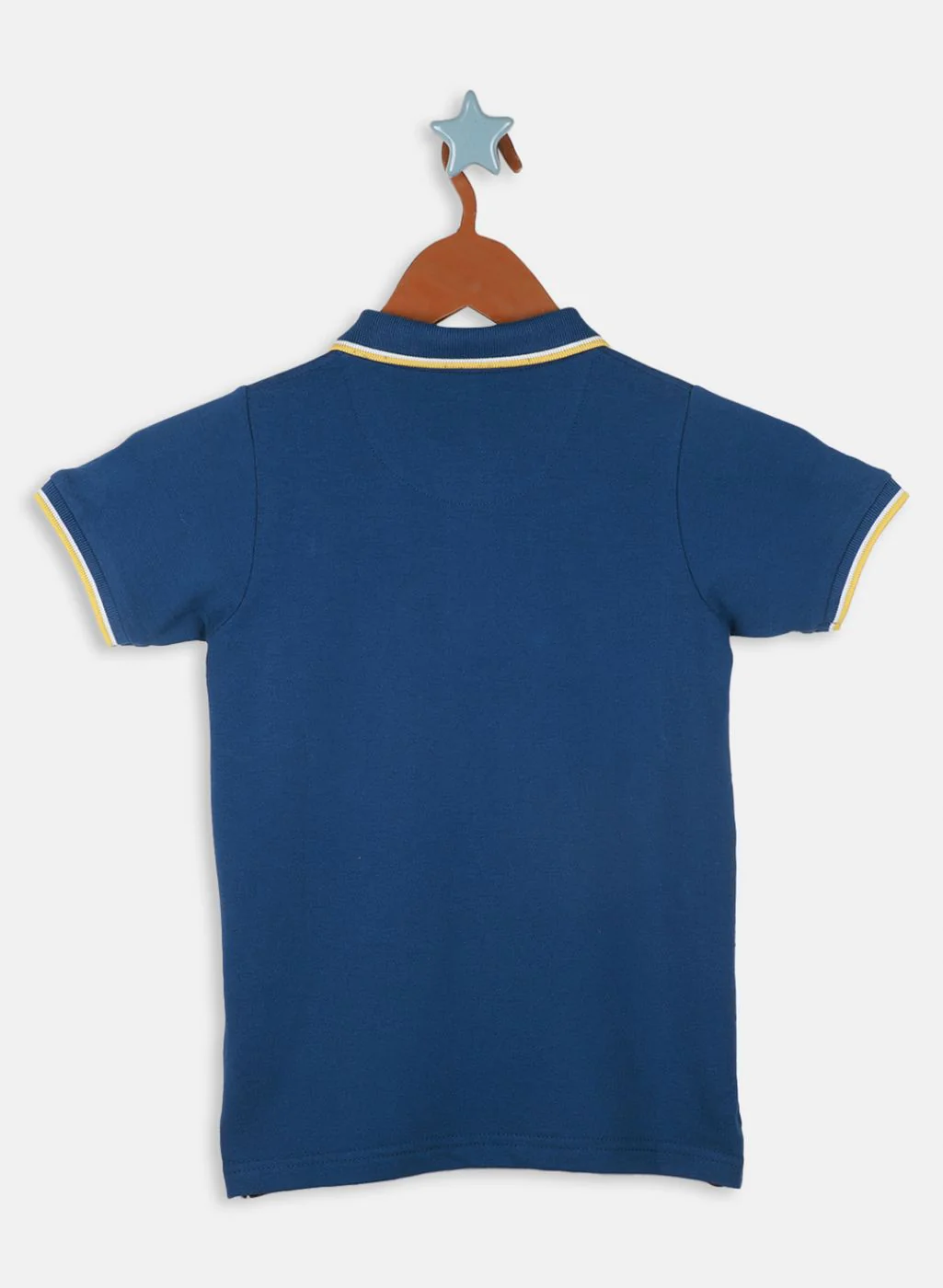 Boys Blue Printed T-Shirt - Image 2