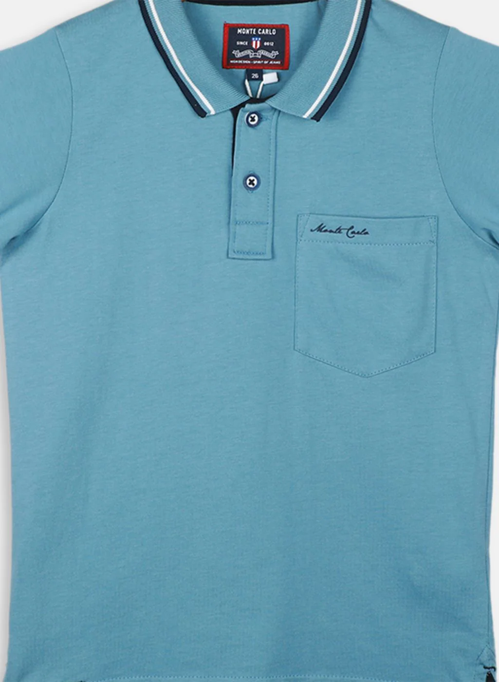 Boys Blue Printed T-Shirt - Image 3