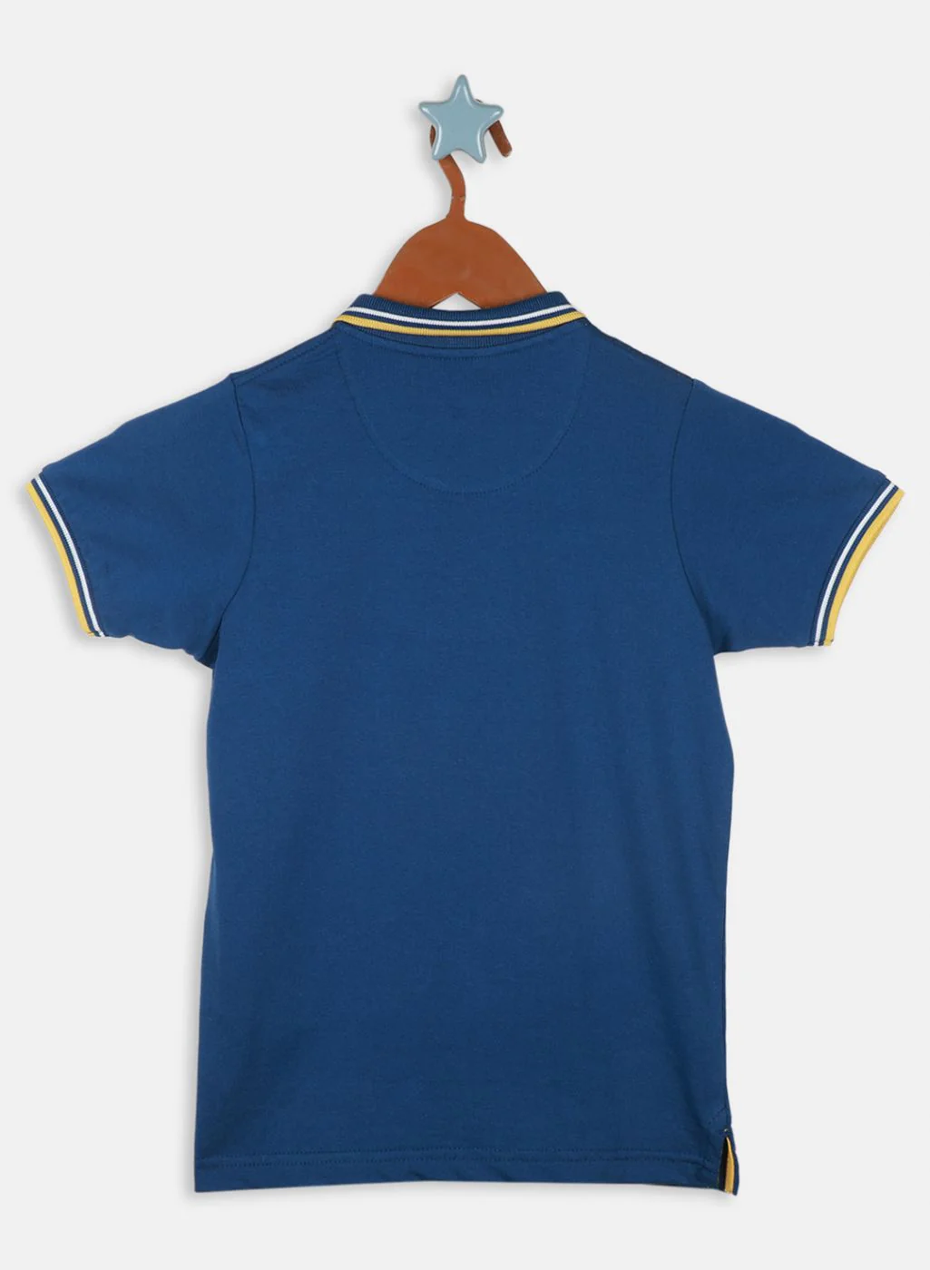 Boys Blue Printed T-Shirt - Image 2