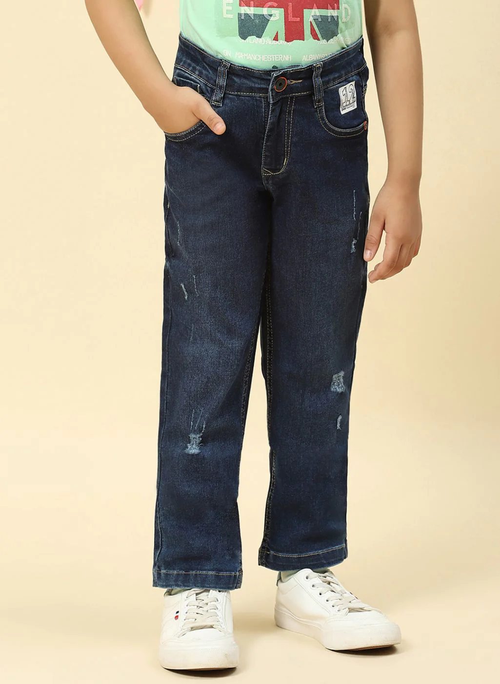 Boys Blue Regular Fit Denim - Image 2