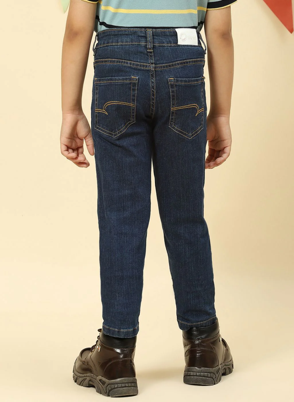 Boys Blue Slim Fit Denim - Image 5