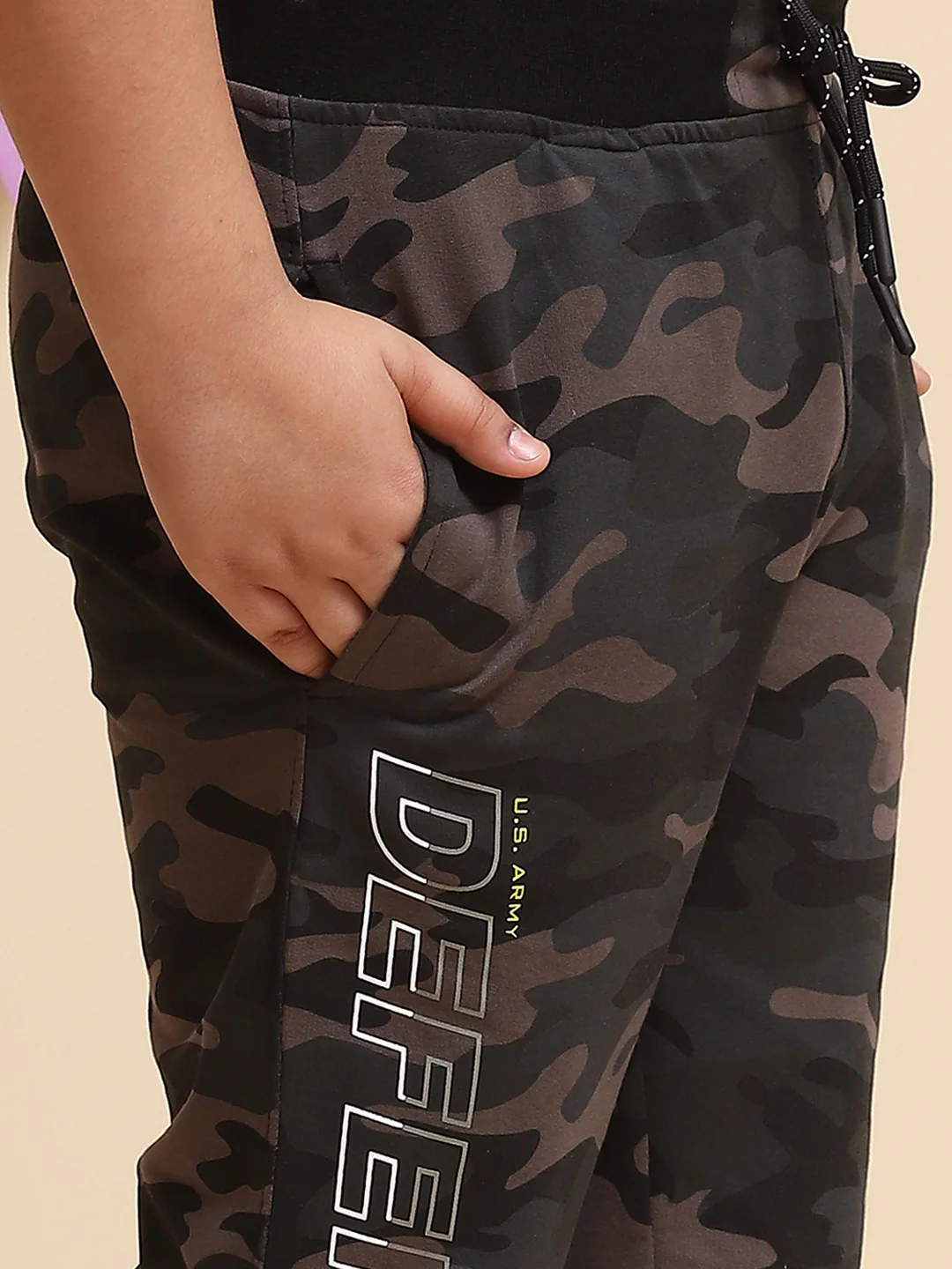 Boys Dark Grey Regular Fit Lower - Image 6