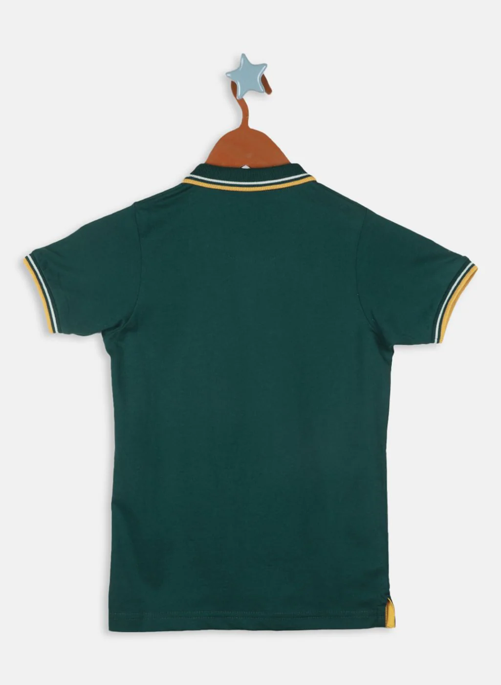 Boys Green Printed T-Shirt - Image 2