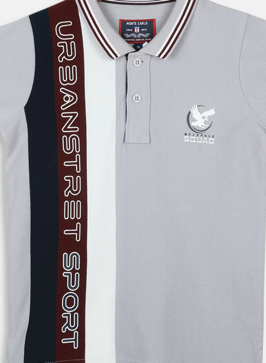 Boys Grey Printed T-Shirt - Image 3