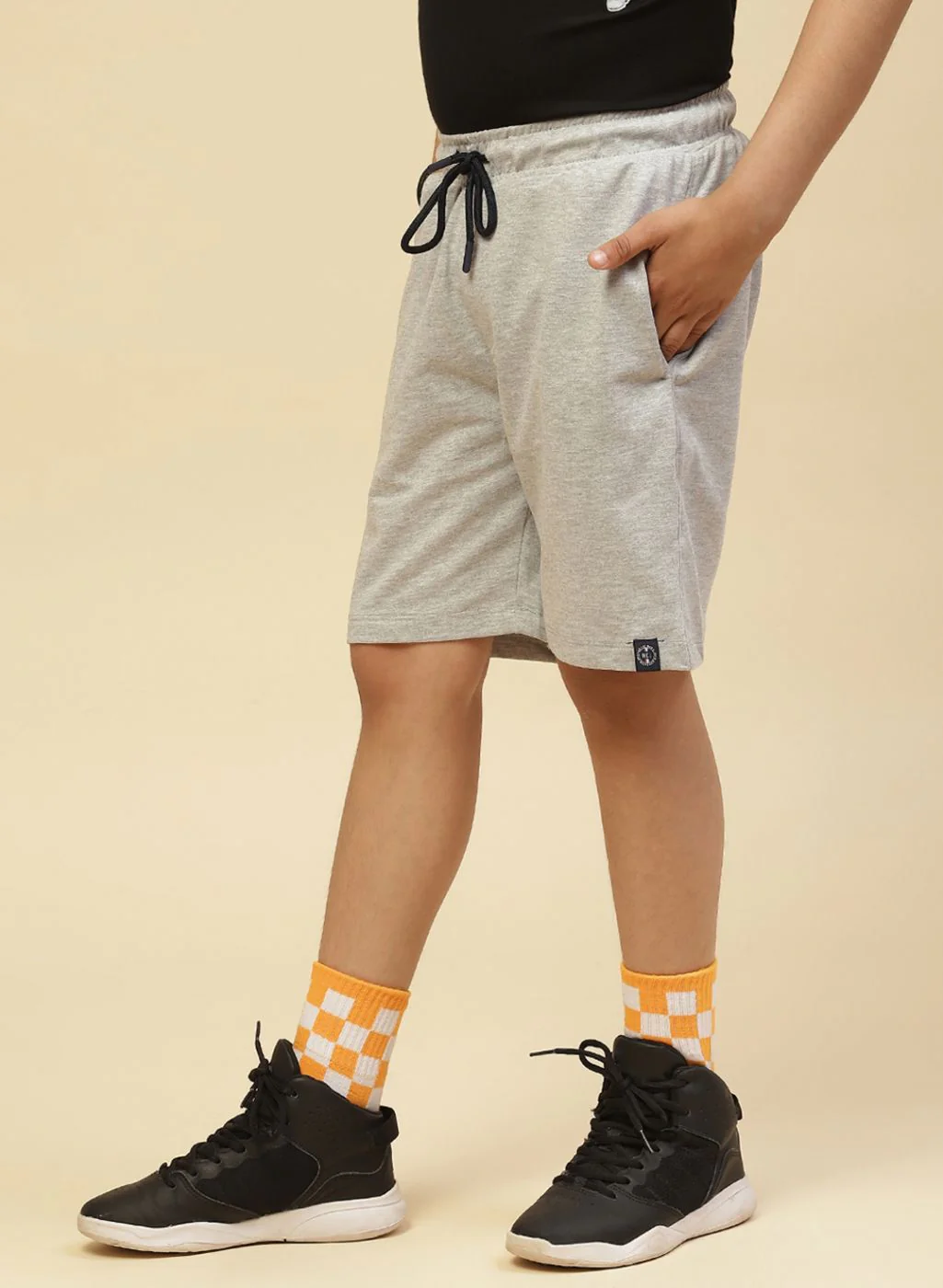 Boys Grey Printed T-Shirt - Image 2