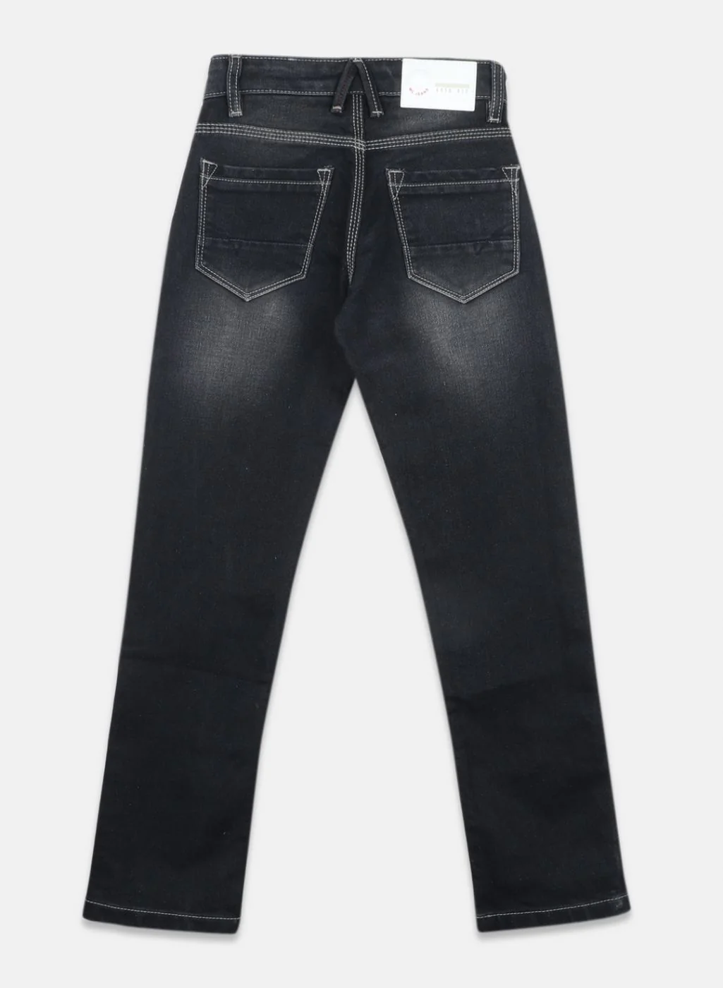 Boys Grey Regular Fit Denim - Image 2