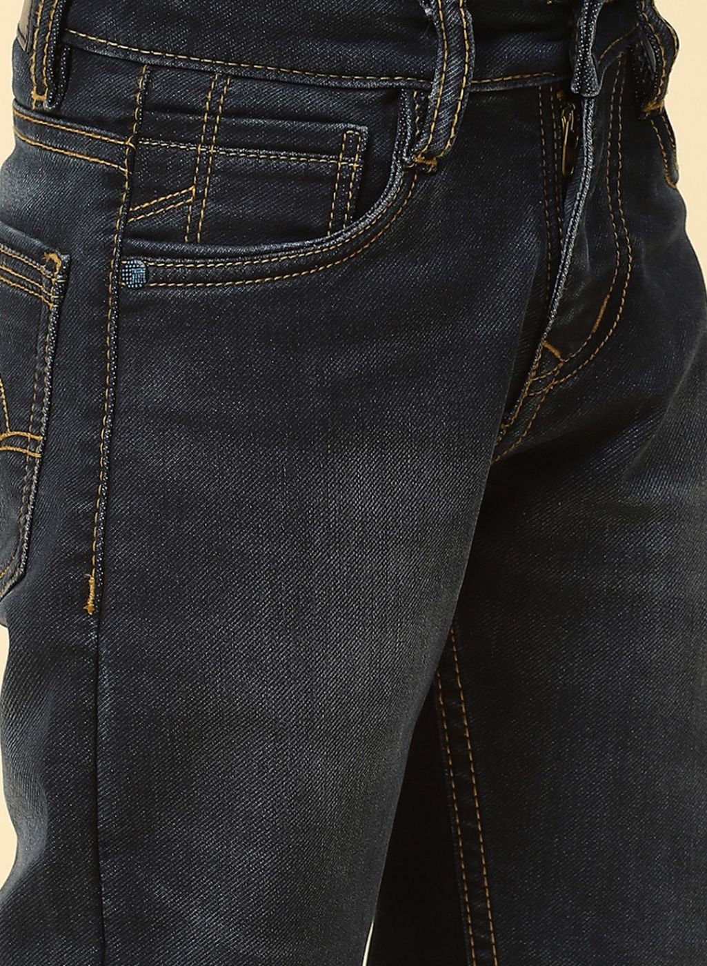 Boys Grey Regular Fit Denim - Image 6
