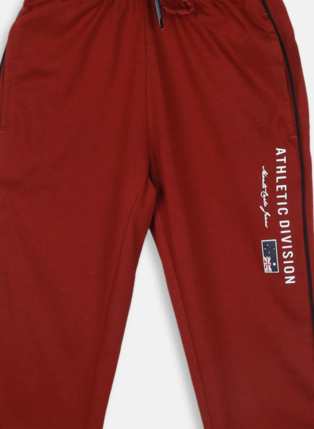 Boys Maroon Regular Fit Lower - Image 3