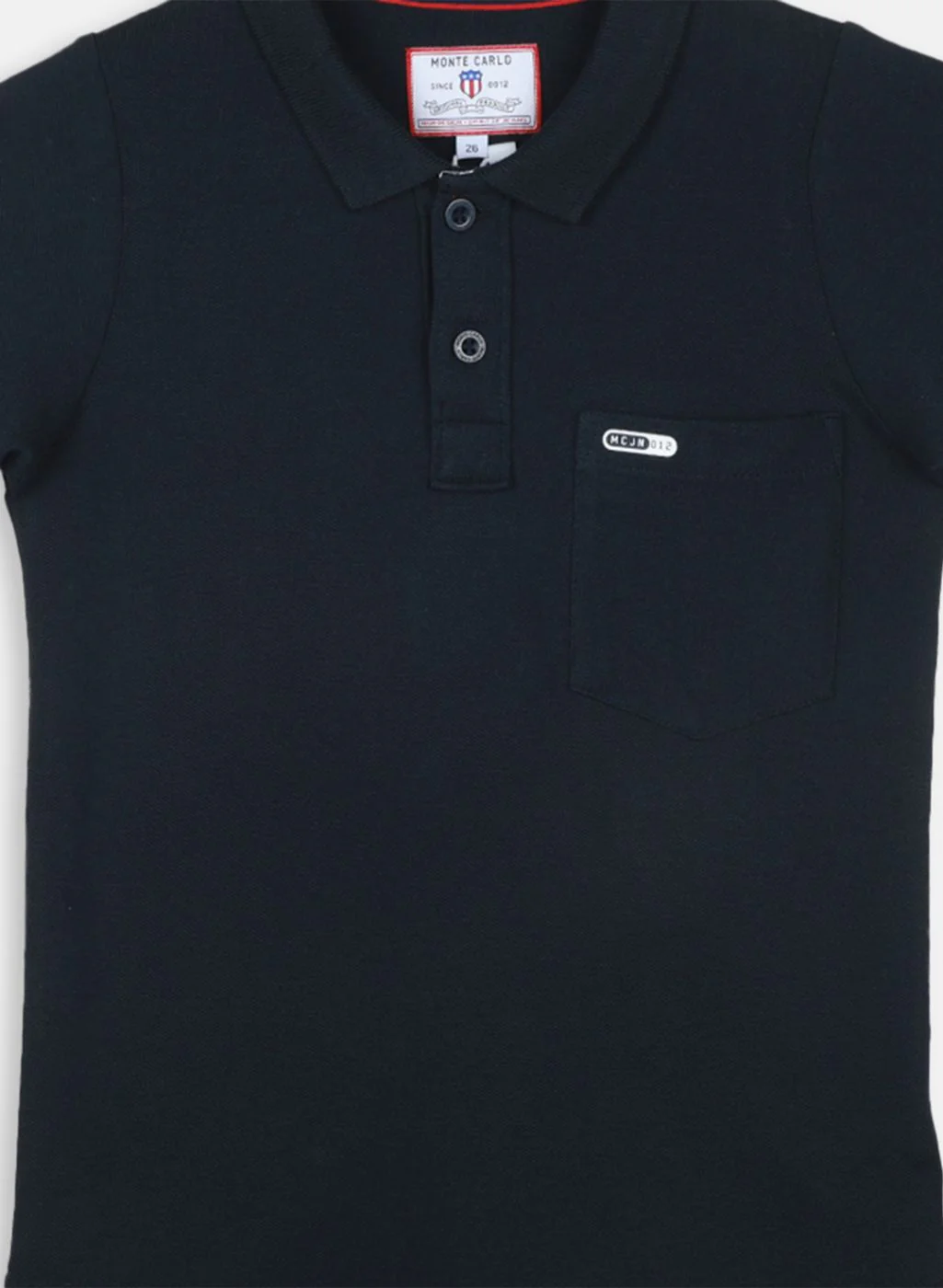 Boys Navy Blue Printed T-Shirt - Image 3