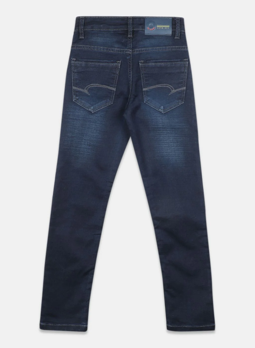 Boys NAvy Blue Slim Fit Denim - Image 2