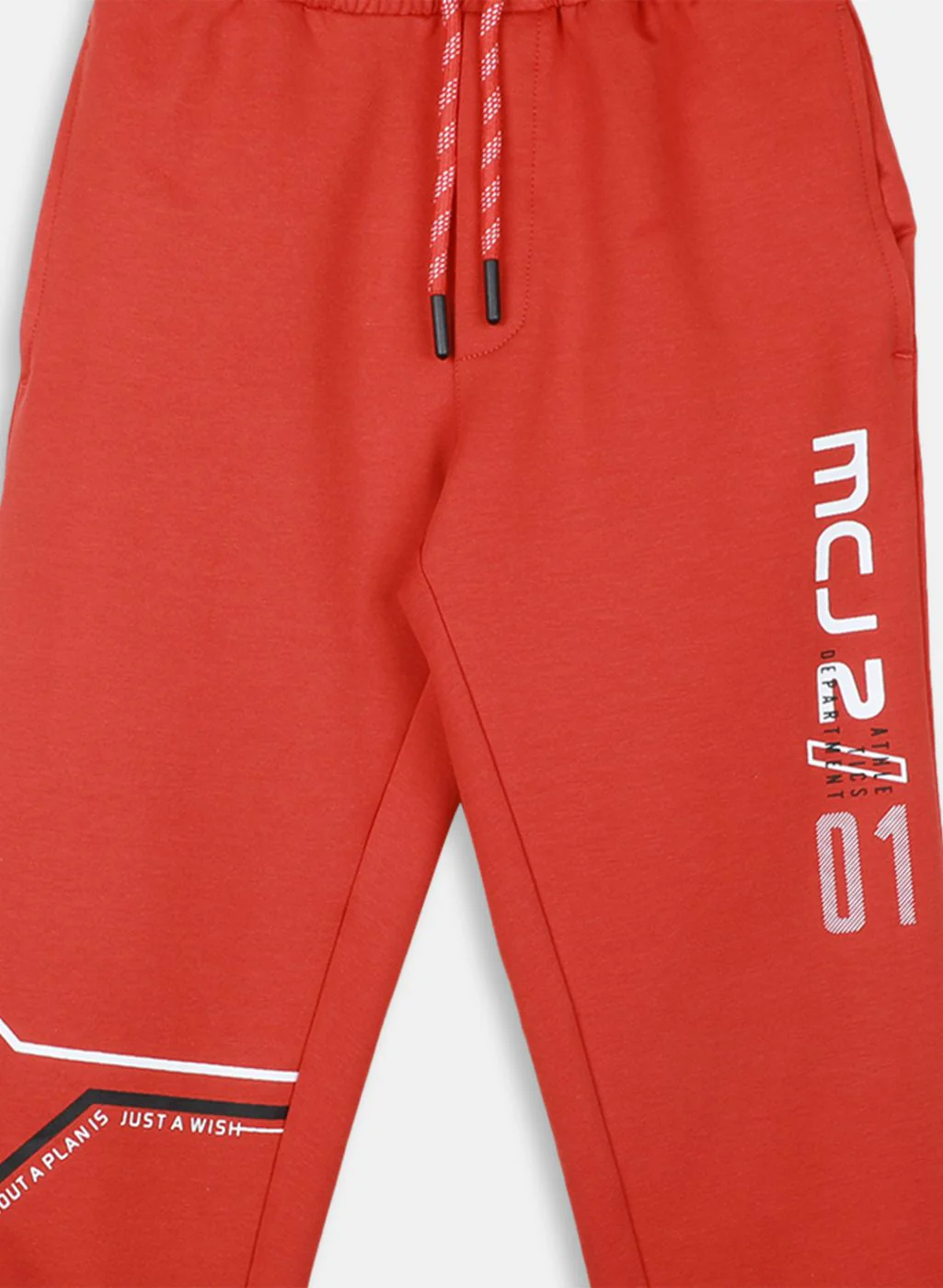 Boys Orange Regular Fit Lower - Image 3