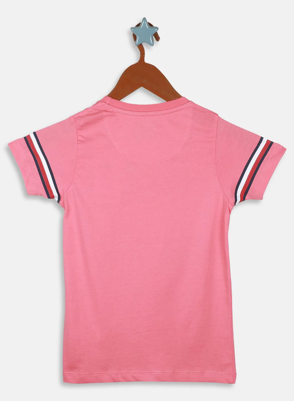 Boys Pink Printed T-Shirt - Image 2