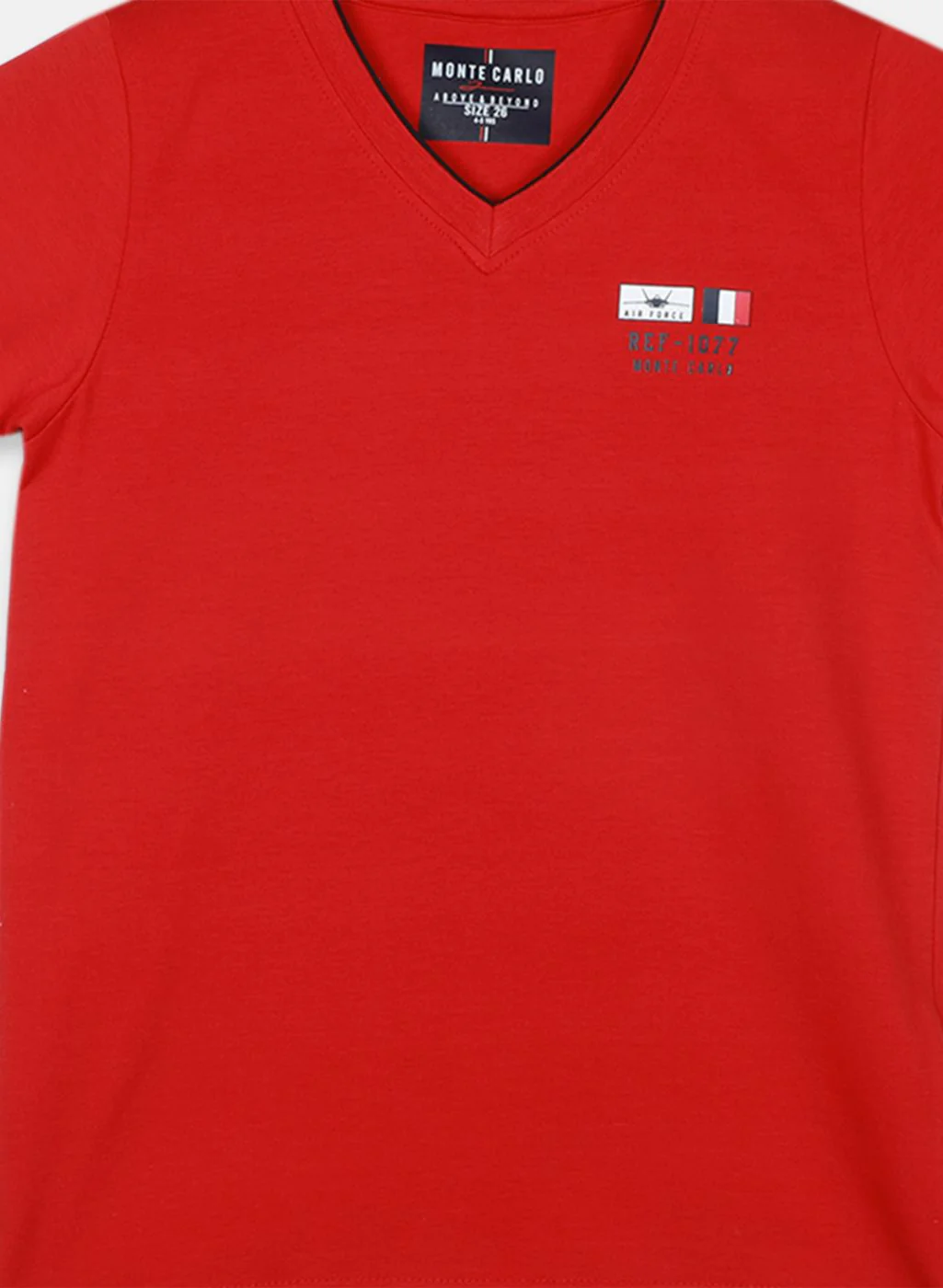 Boys Red Printed T-Shirt - Image 2