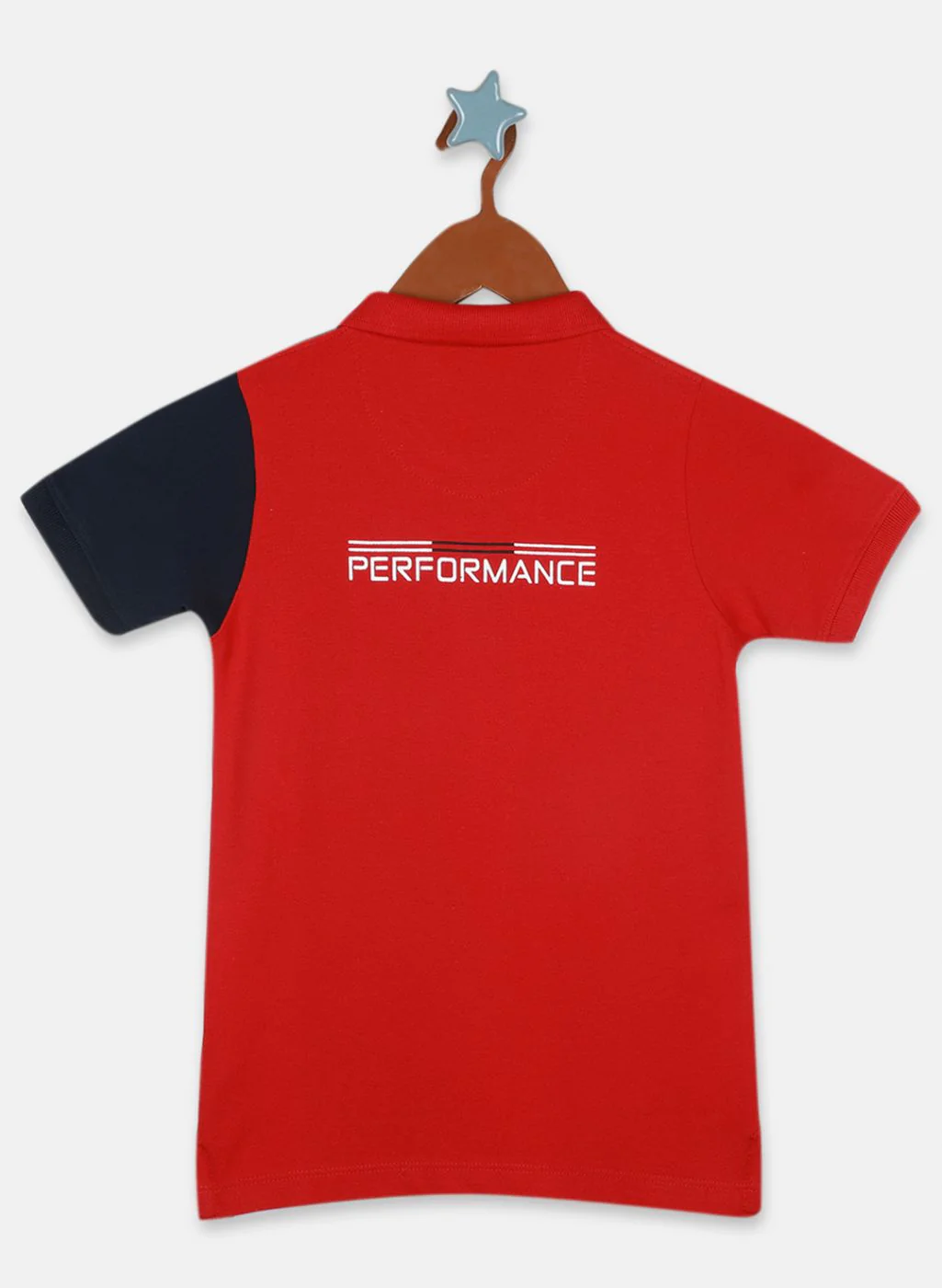 Boys Red Printed T-Shirt - Image 2