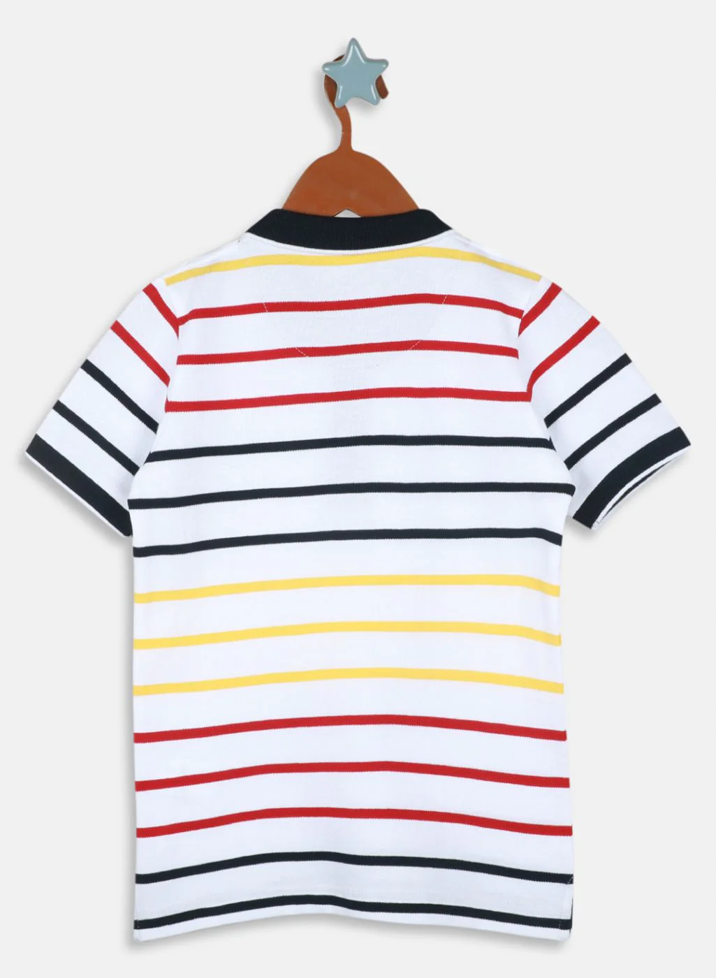 Boys White Printed T-Shirt - Image 2
