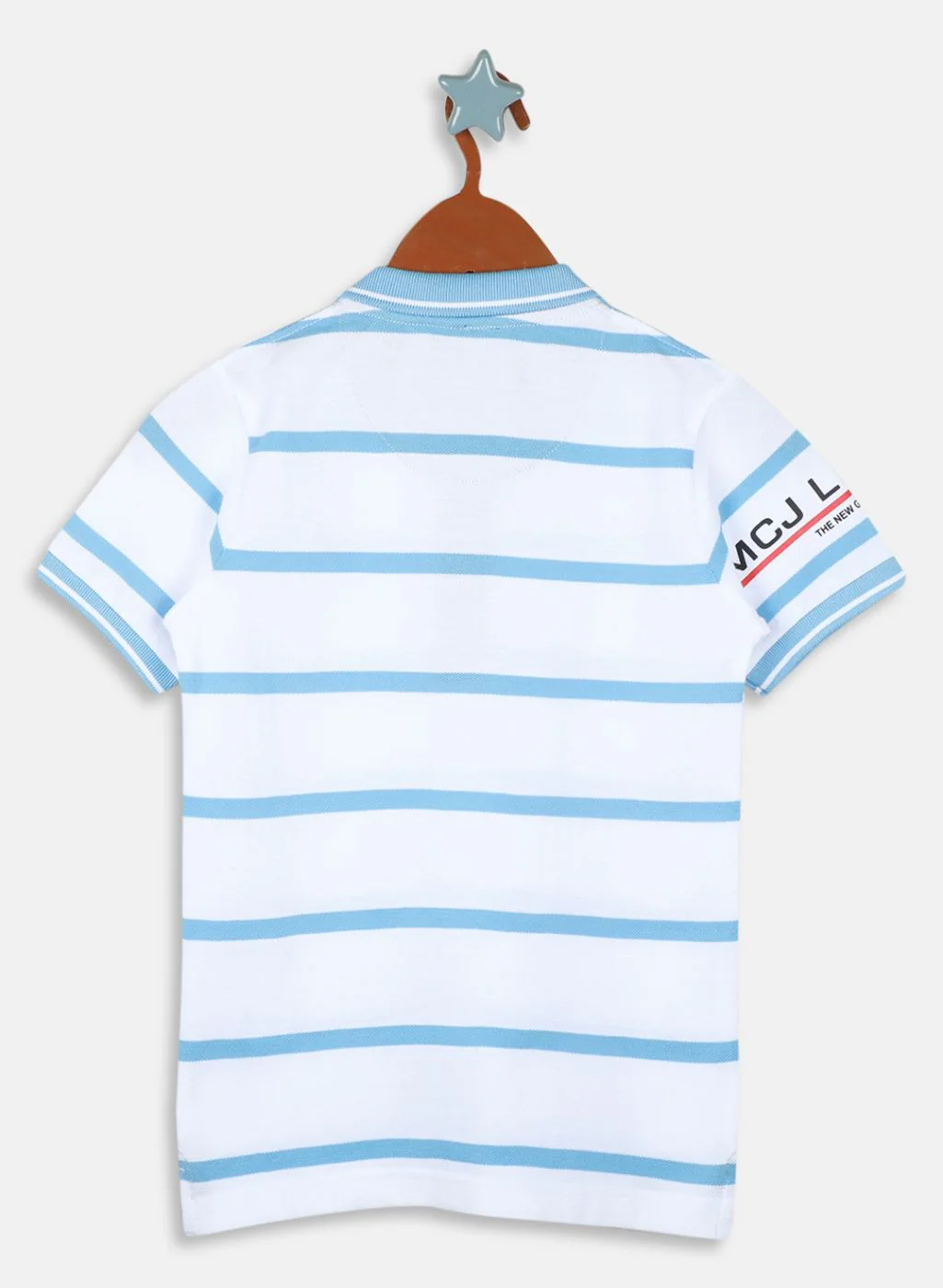 Boys White Printed T-Shirt - Image 2