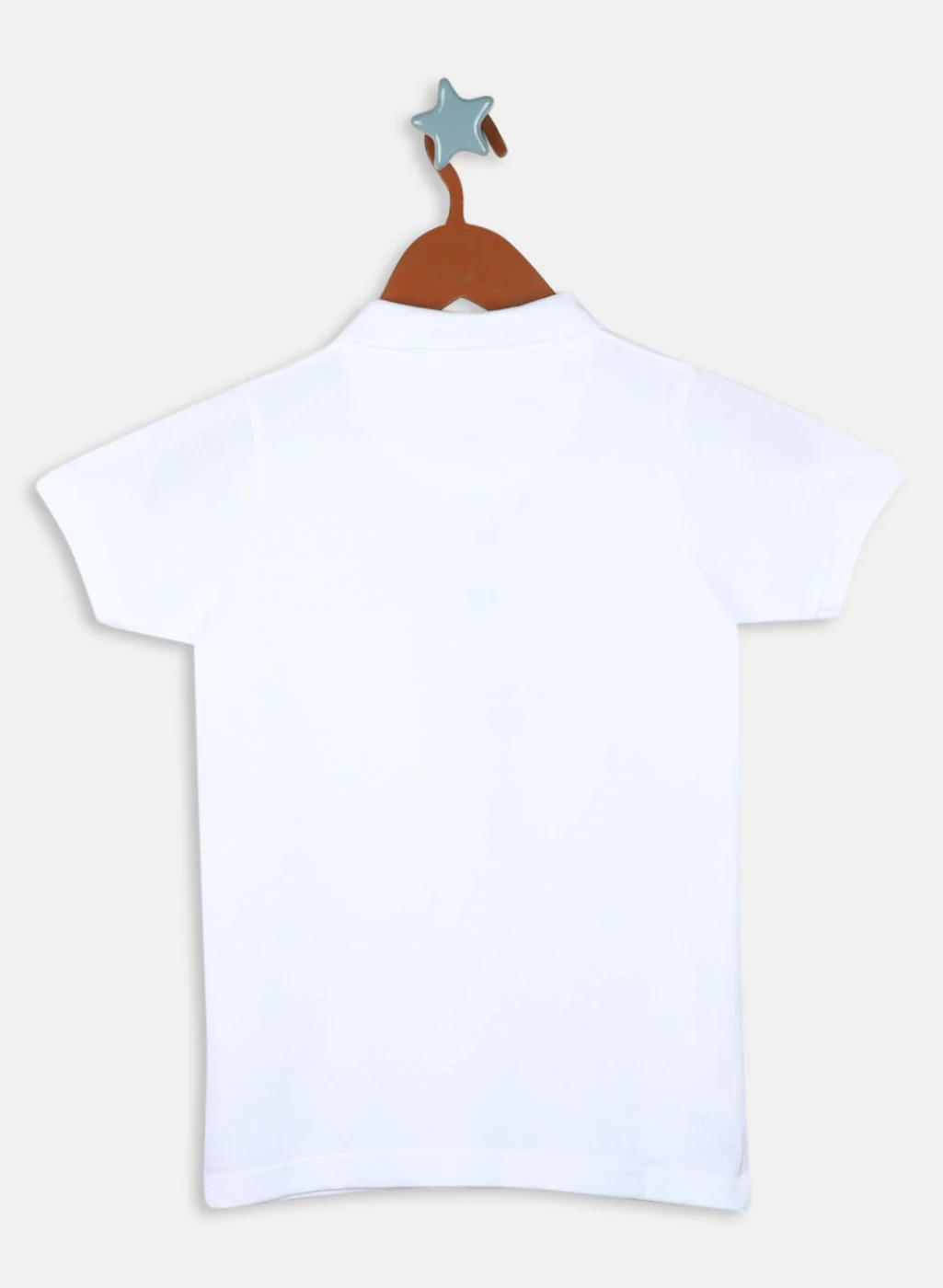 Boys White Printed T-Shirt - Image 2