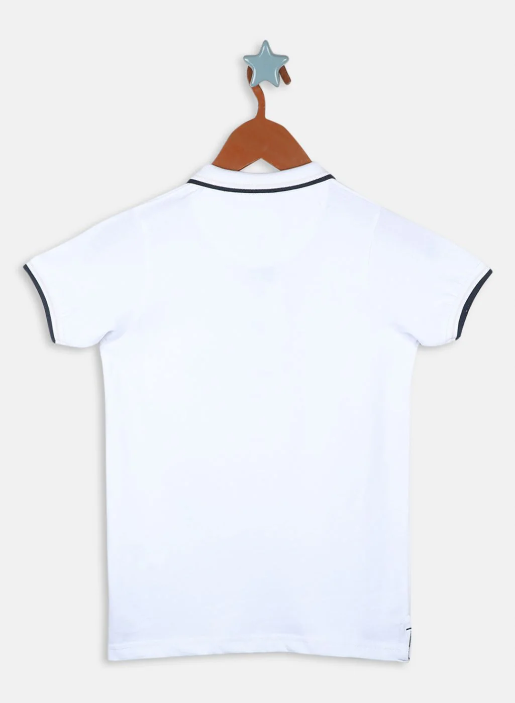 Boys White Printed T-Shirt - Image 2