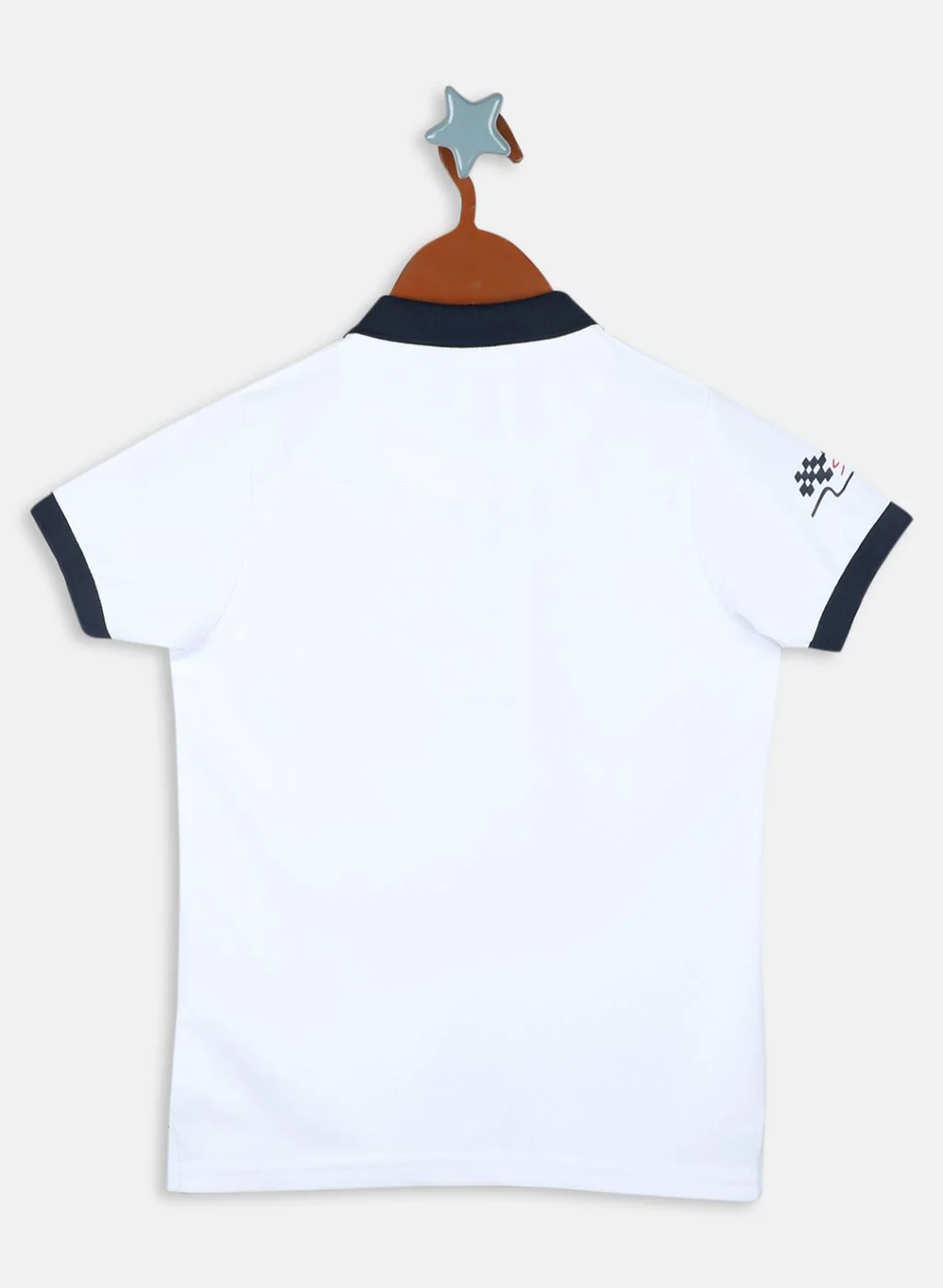 Boys White Printed T-Shirt - Image 2
