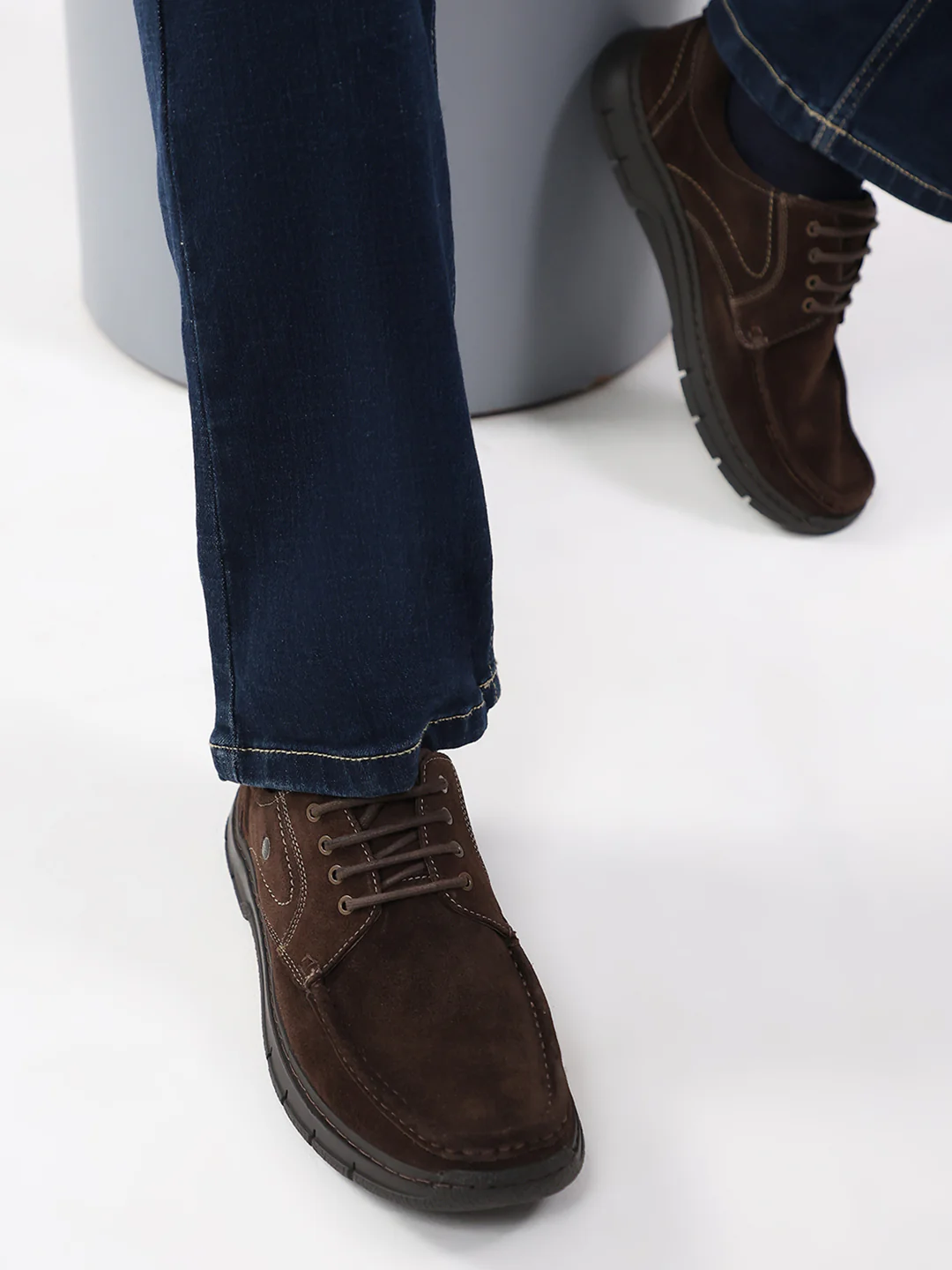 Monte Carlo Brown Moc-Toe | Comfortable Rugged & Everyday Casual Lace Up Style Shoe for Men - Image 10