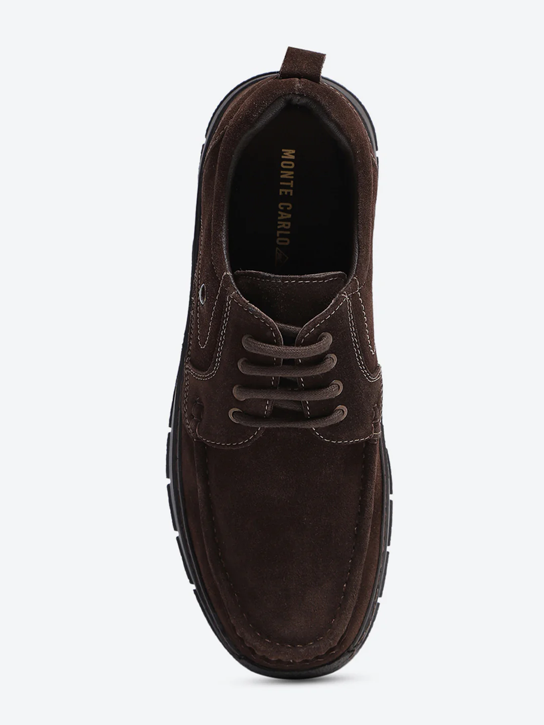 Monte Carlo Brown Moc-Toe | Comfortable Rugged & Everyday Casual Lace Up Style Shoe for Men - Image 6