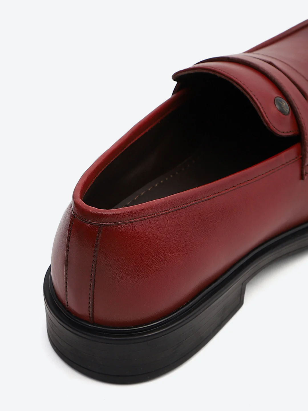 Monte Carlo Cherry Slip-On I Formal I Party Wear Leather Penny Loafers for Men - Image 9
