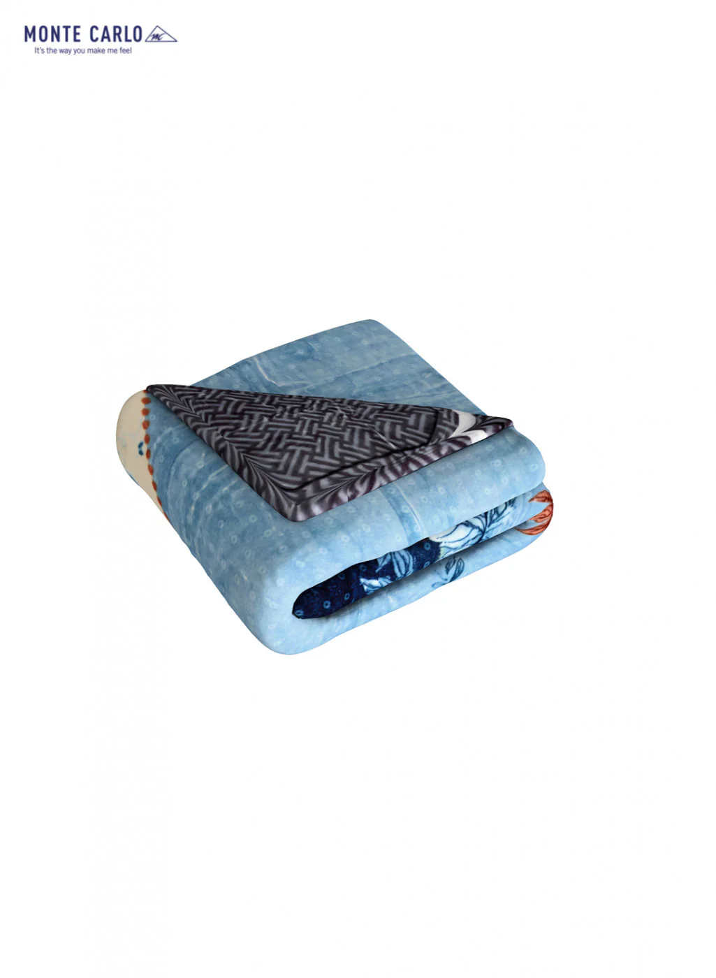Double Bed Multicolor Mink Blanket - 2 Ply - Image 6