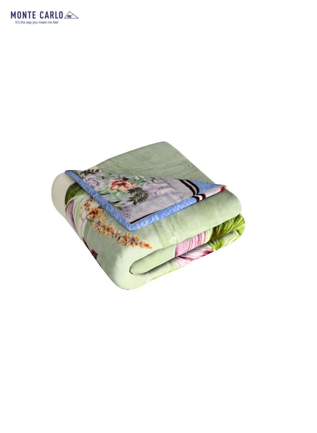 Double Bed Multicolor Mink Blanket - 2 Ply - Image 6