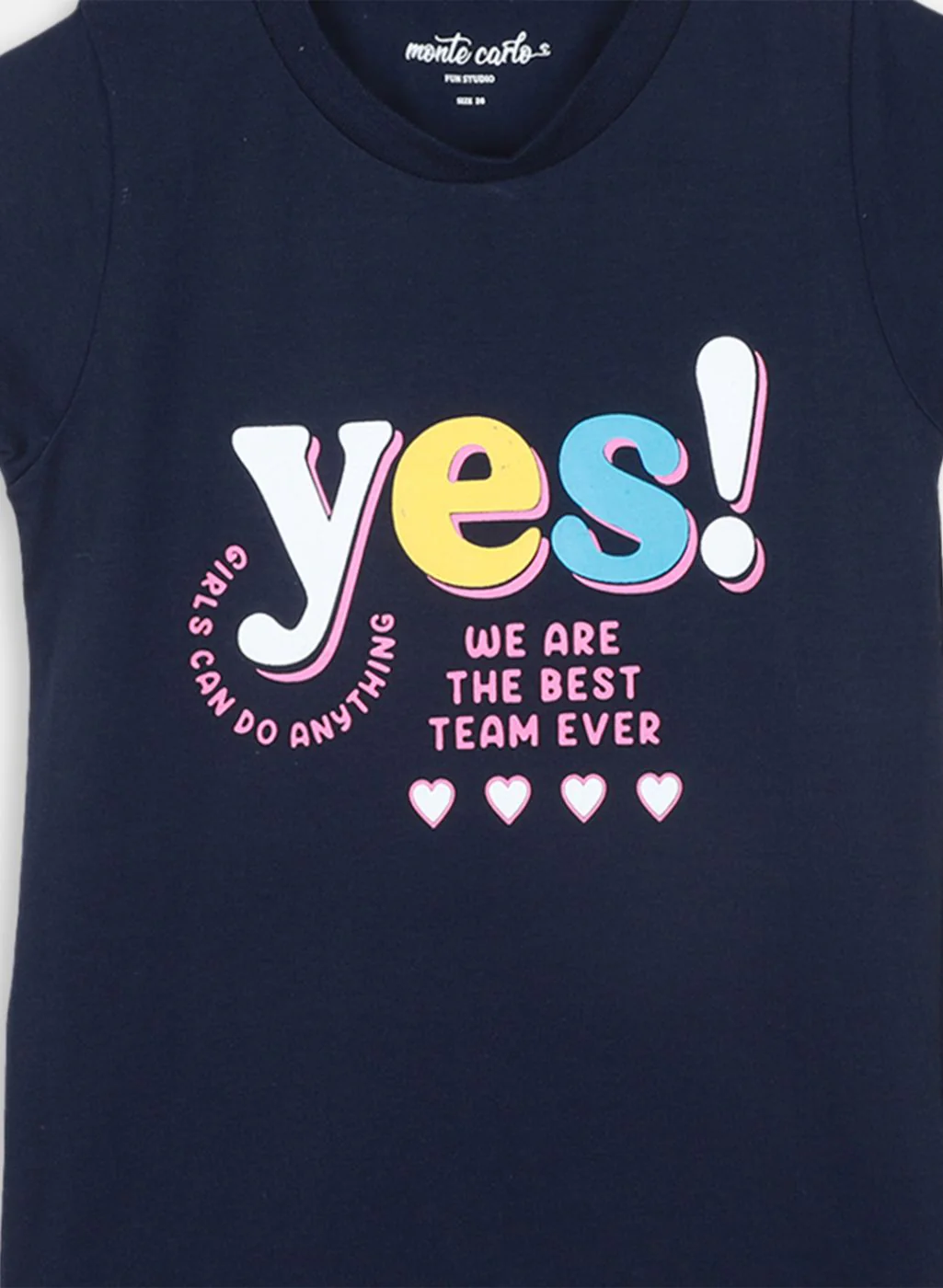 Girls Multicolor Printed Top 2 Pc Set - Image 7