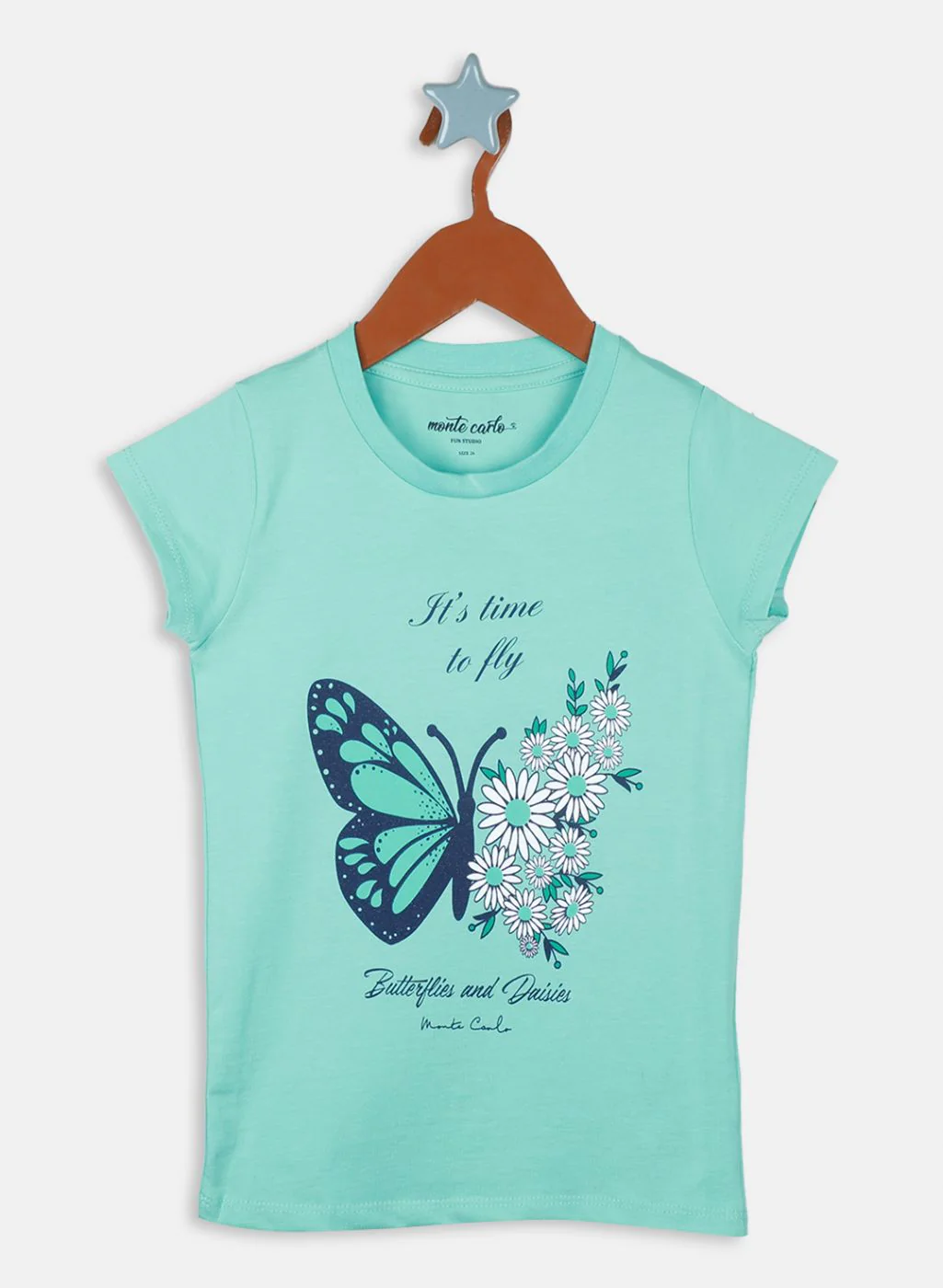 Girls Pink Printed Top 2 Pc Set - Image 5