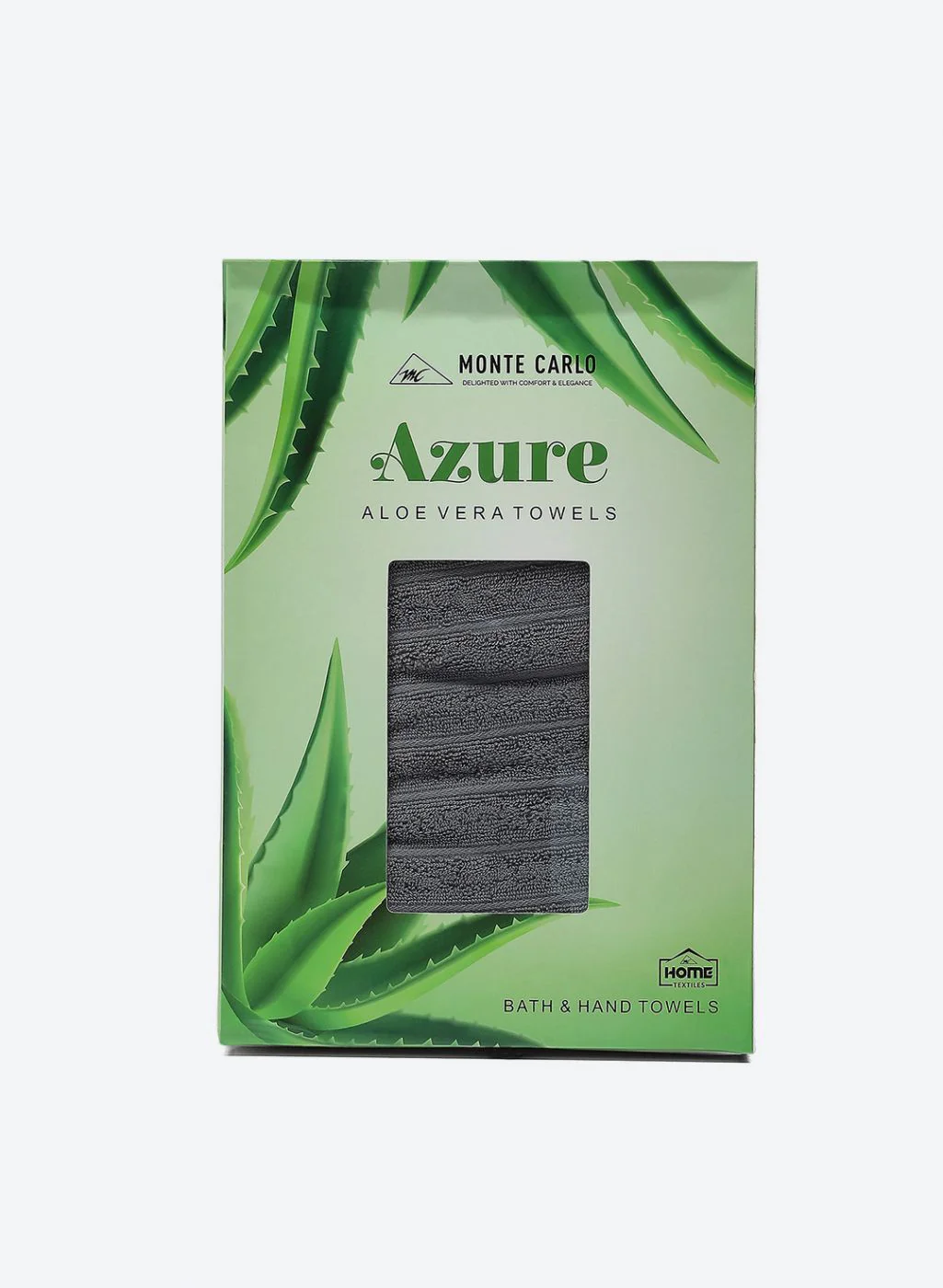 Grey Cotton 525 GSM Towel Set Pack of 2 (1 Bath & 1 Hand Towel) - Image 6