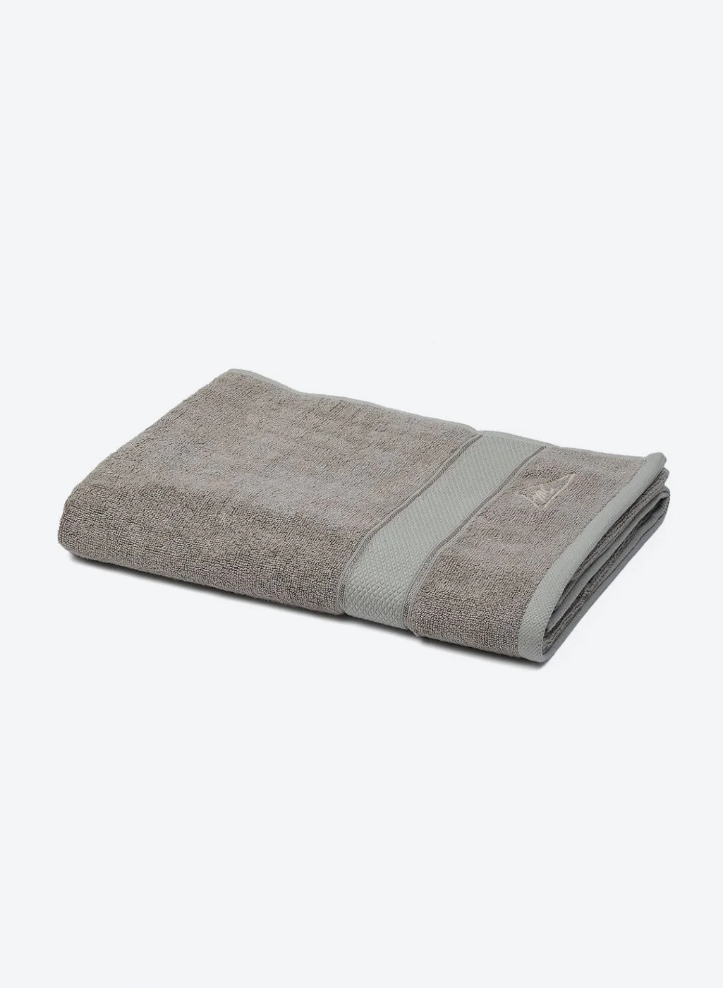 Grey Cotton 600 GSM Bath Towel - Image 3