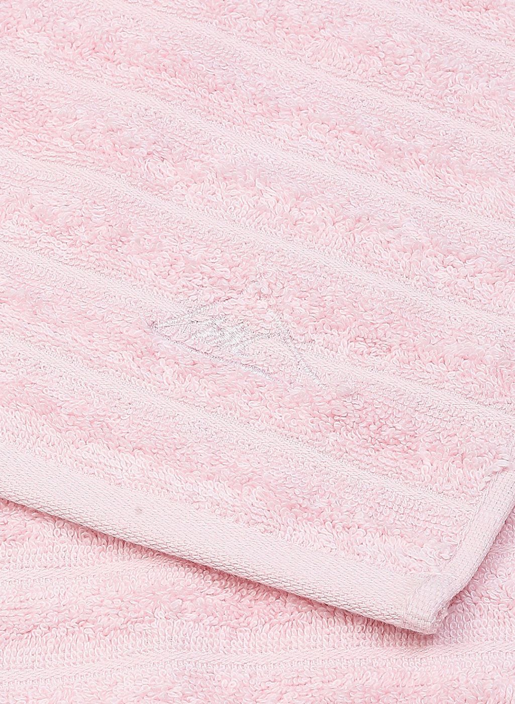 Light Pink Cotton 525 GSM Towel Set Pack of 2 (1 Bath & 1 Hand Towel) - Image 5