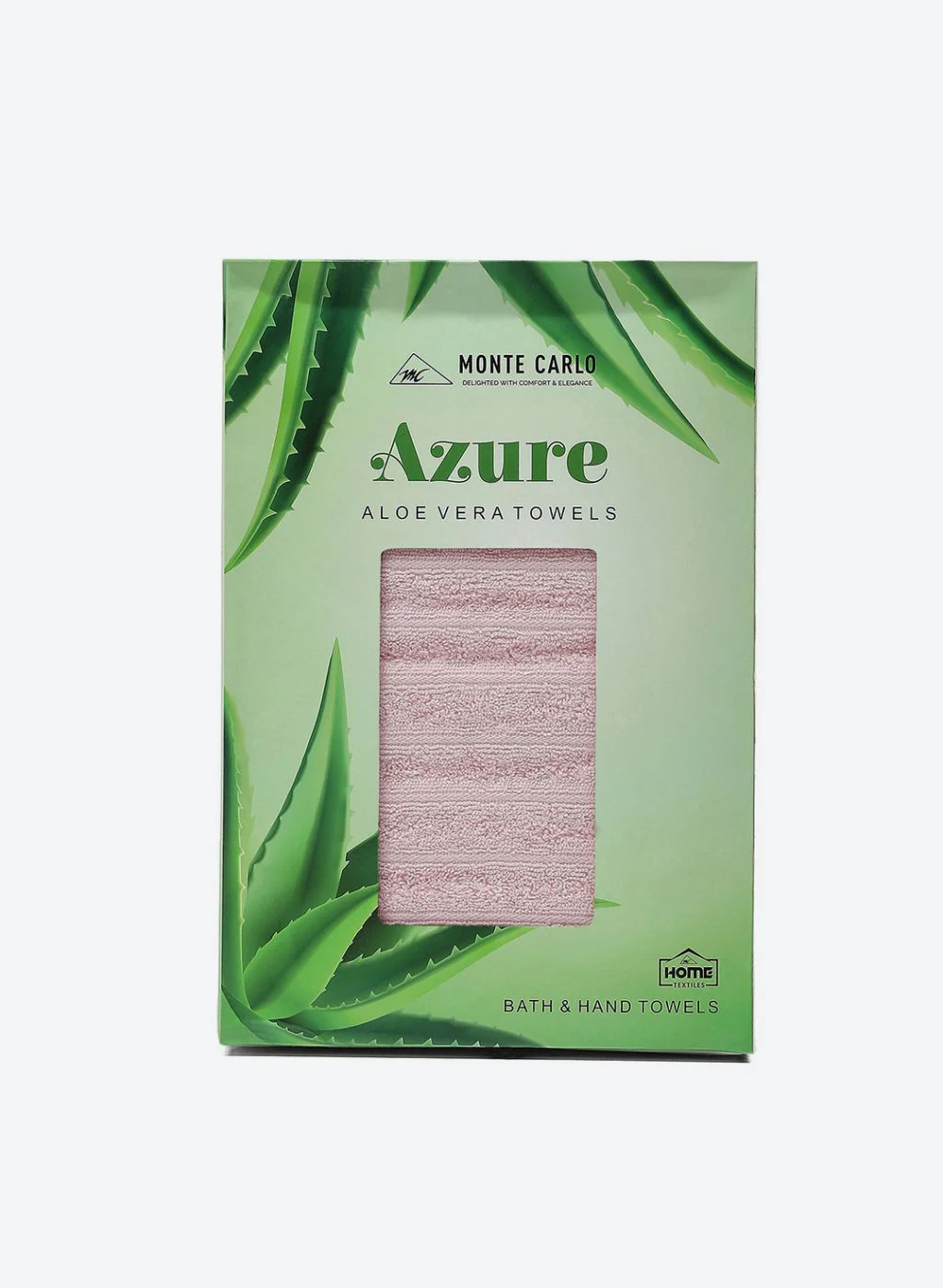 Light Pink Cotton 525 GSM Towel Set Pack of 2 (1 Bath & 1 Hand Towel) - Image 6