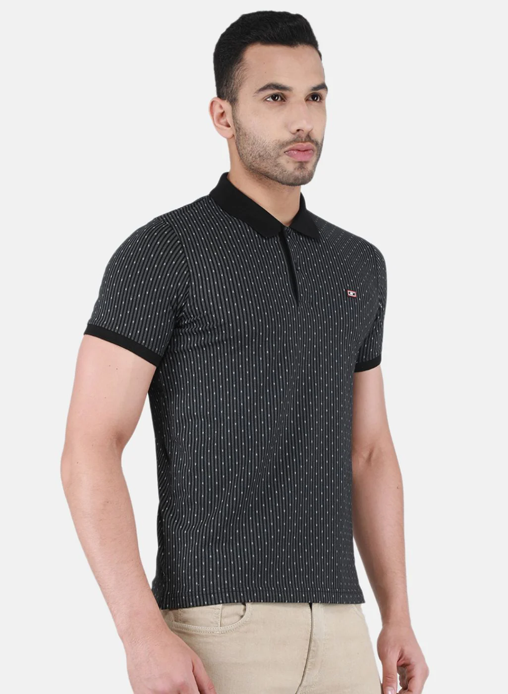Men Black Printed T-Shirt - Image 6