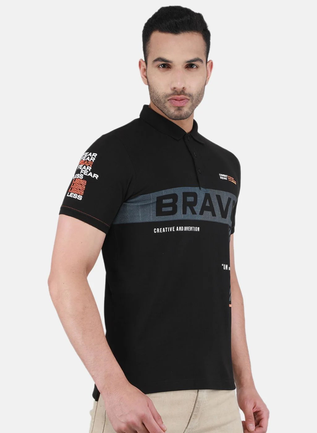 Men Black Printed T-Shirt - Image 6