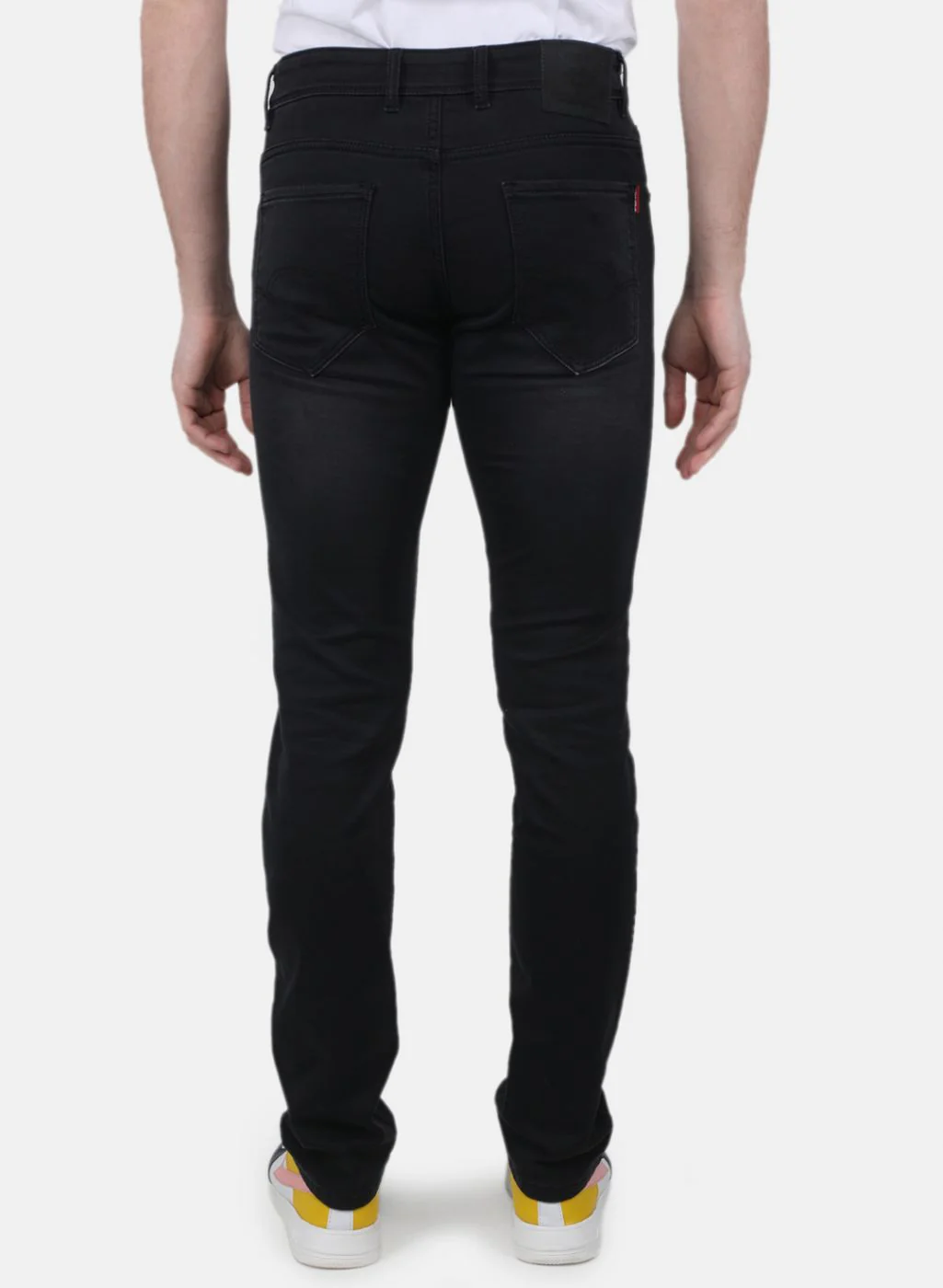 Men Black Regular Fit Denim - Image 3