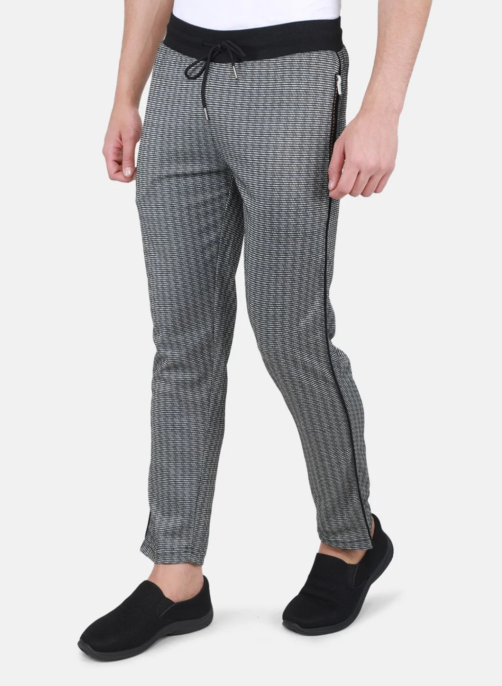 Men Black Regular Fit Lower - Image 2