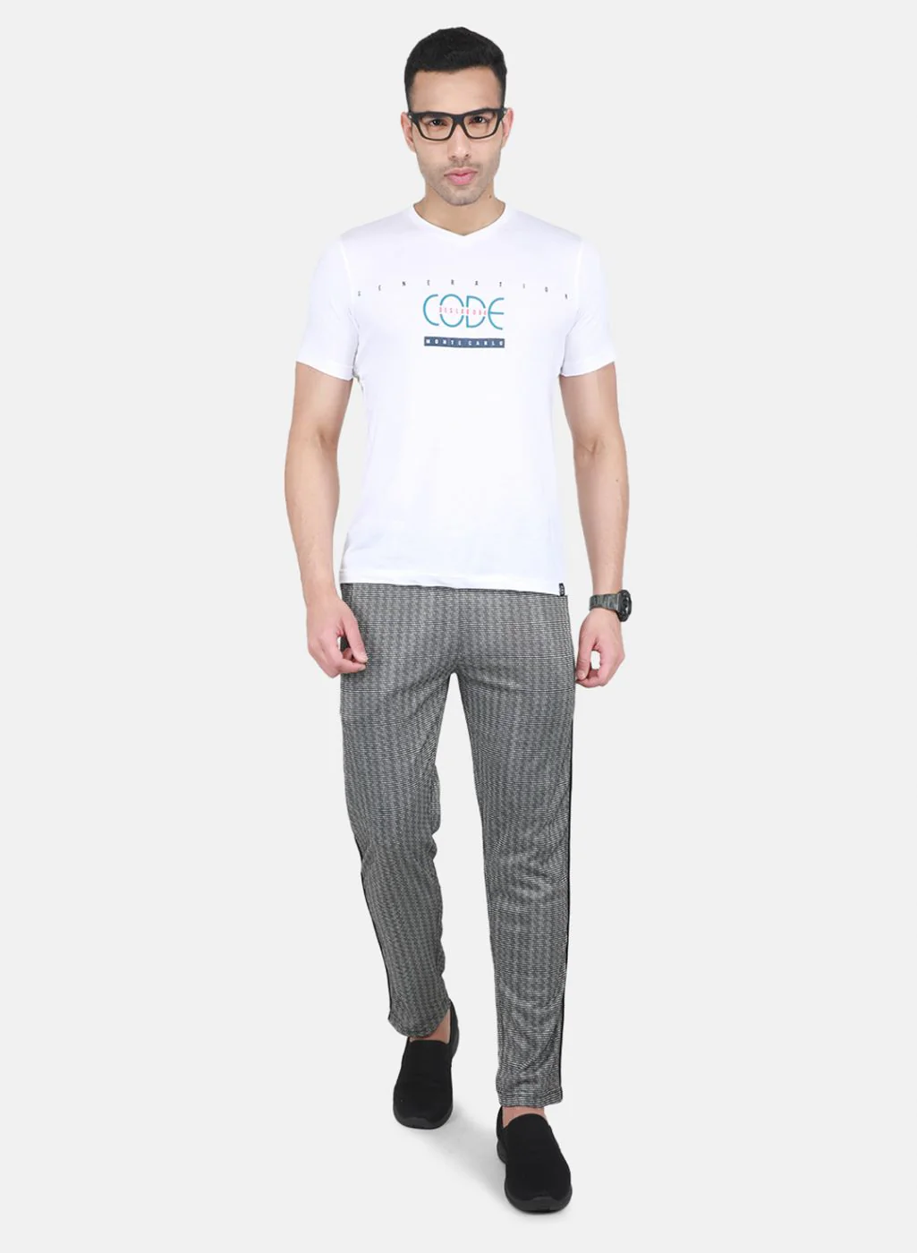Men Black Regular Fit Lower - Image 4