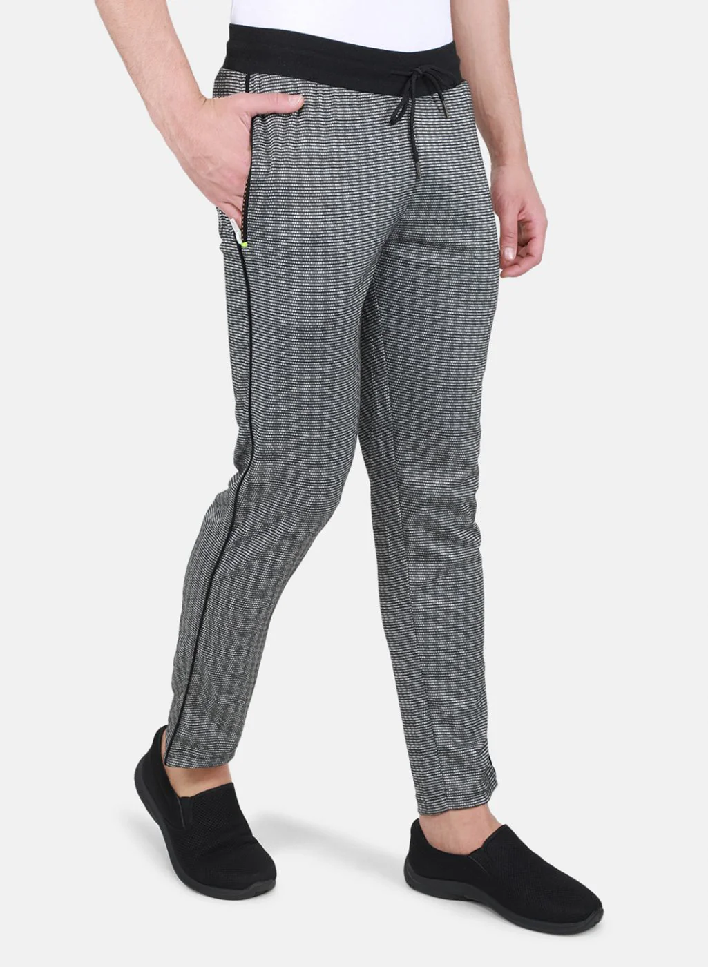 Men Black Regular Fit Lower - Image 6