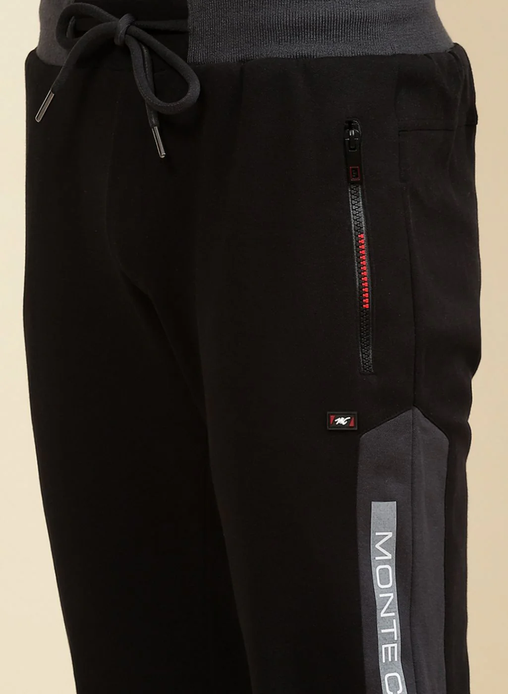 Men Black Regular Fit Lower - Image 6
